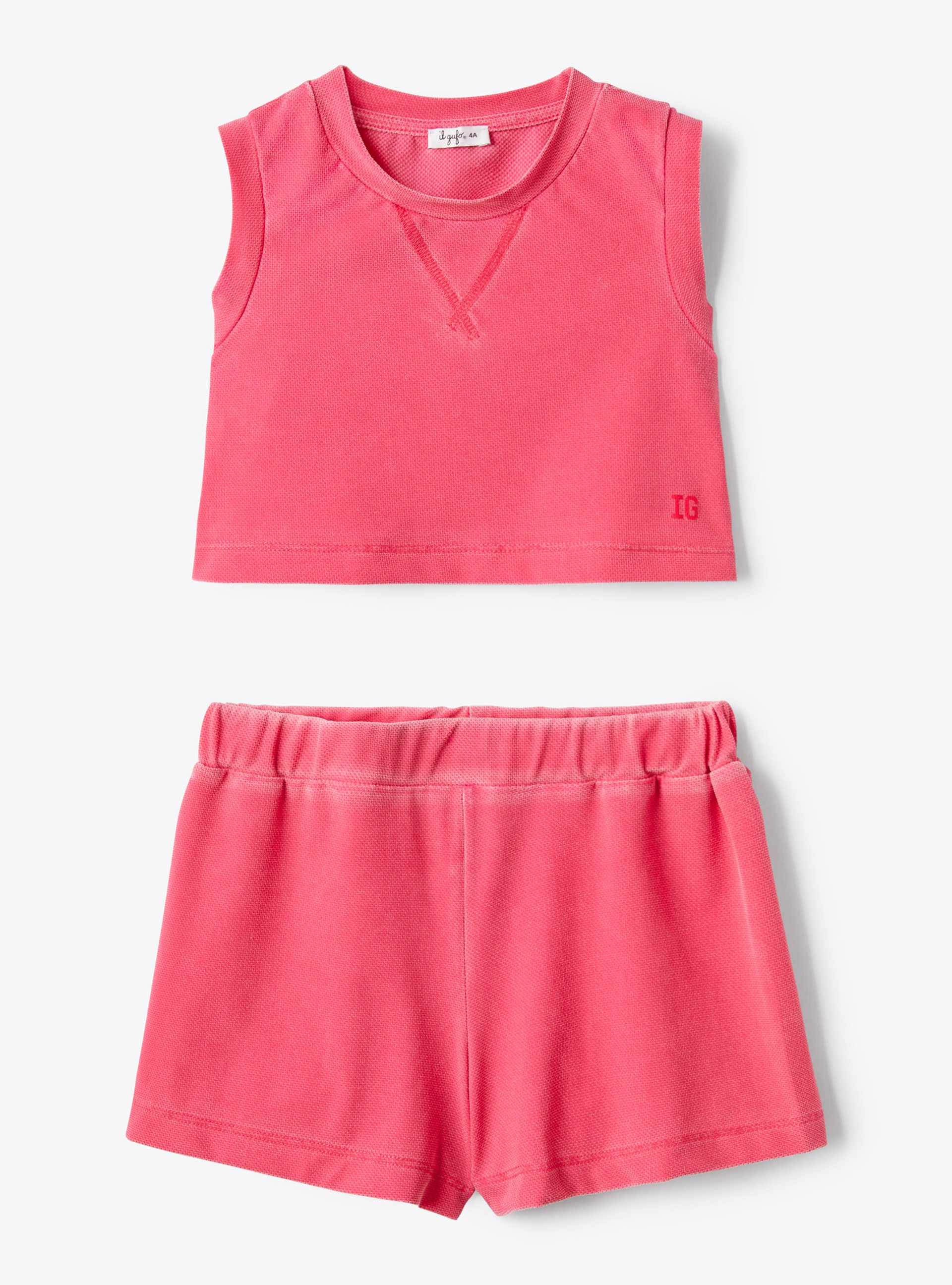 Completo in Sensitive® Fabrics - Fucsia | Il Gufo