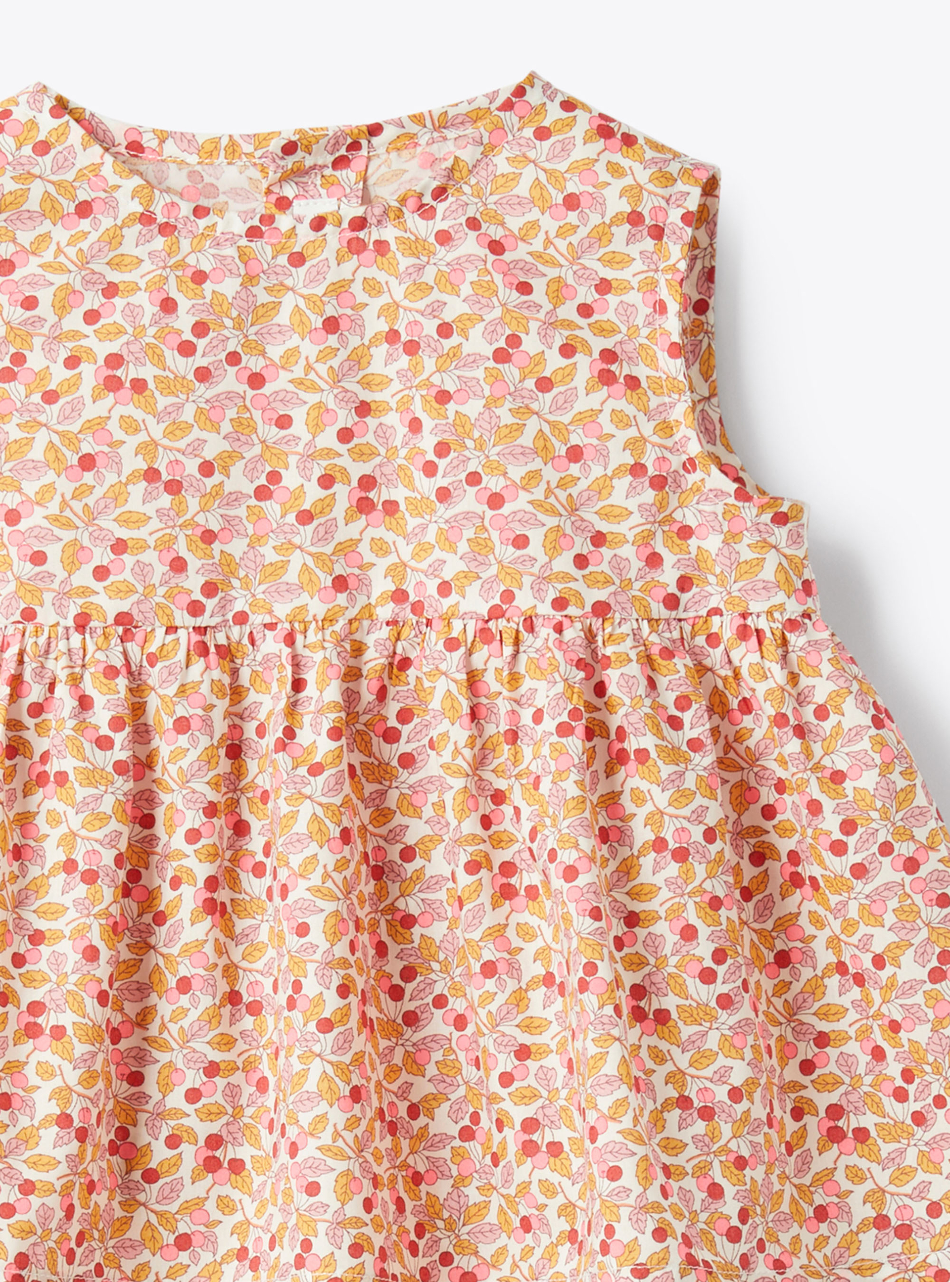 Liberty Fabric set - Orange | Il Gufo