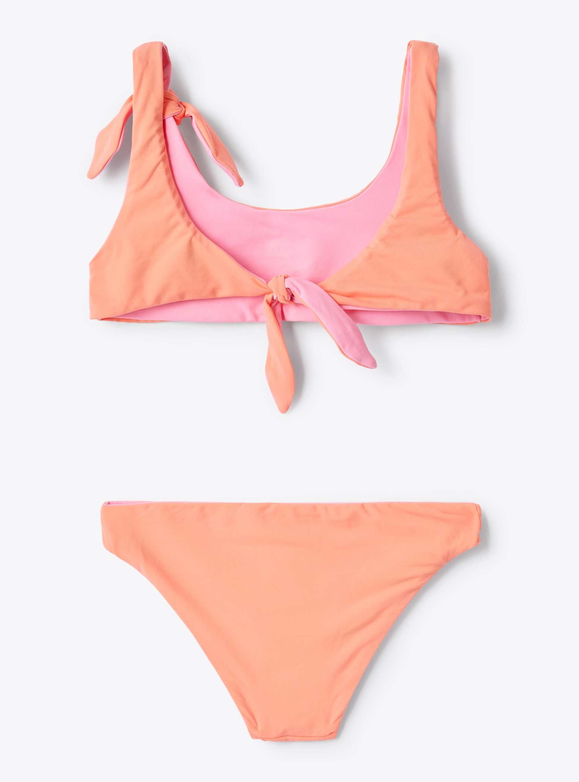 Maillot en lycra avec nœud - Rouge | Il Gufo