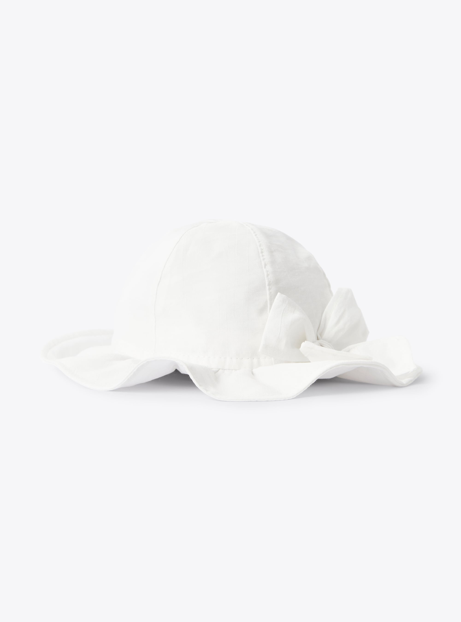 Viscose hat with bow - Accessories - Il Gufo