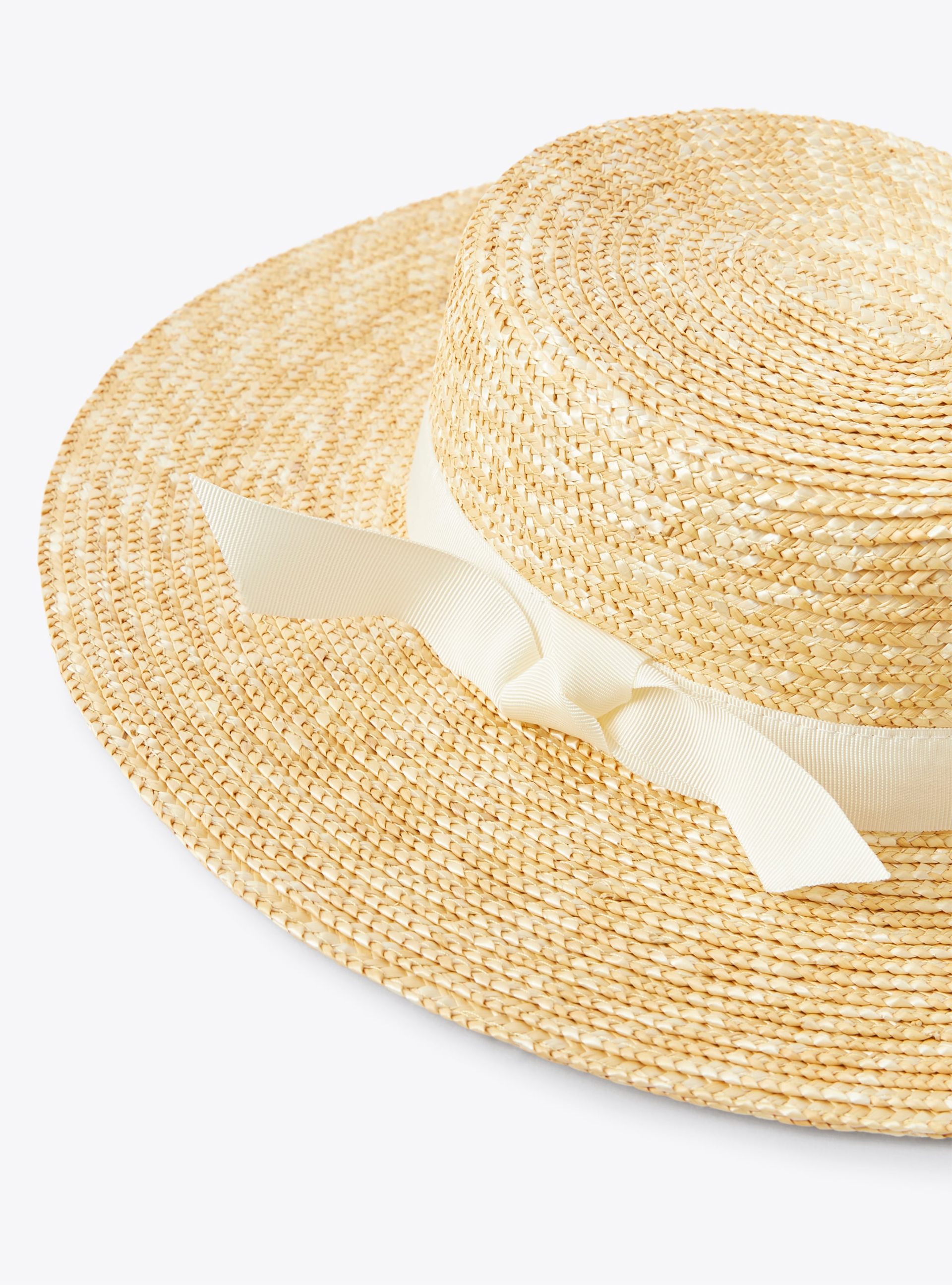 Raffia hat - White | Il Gufo