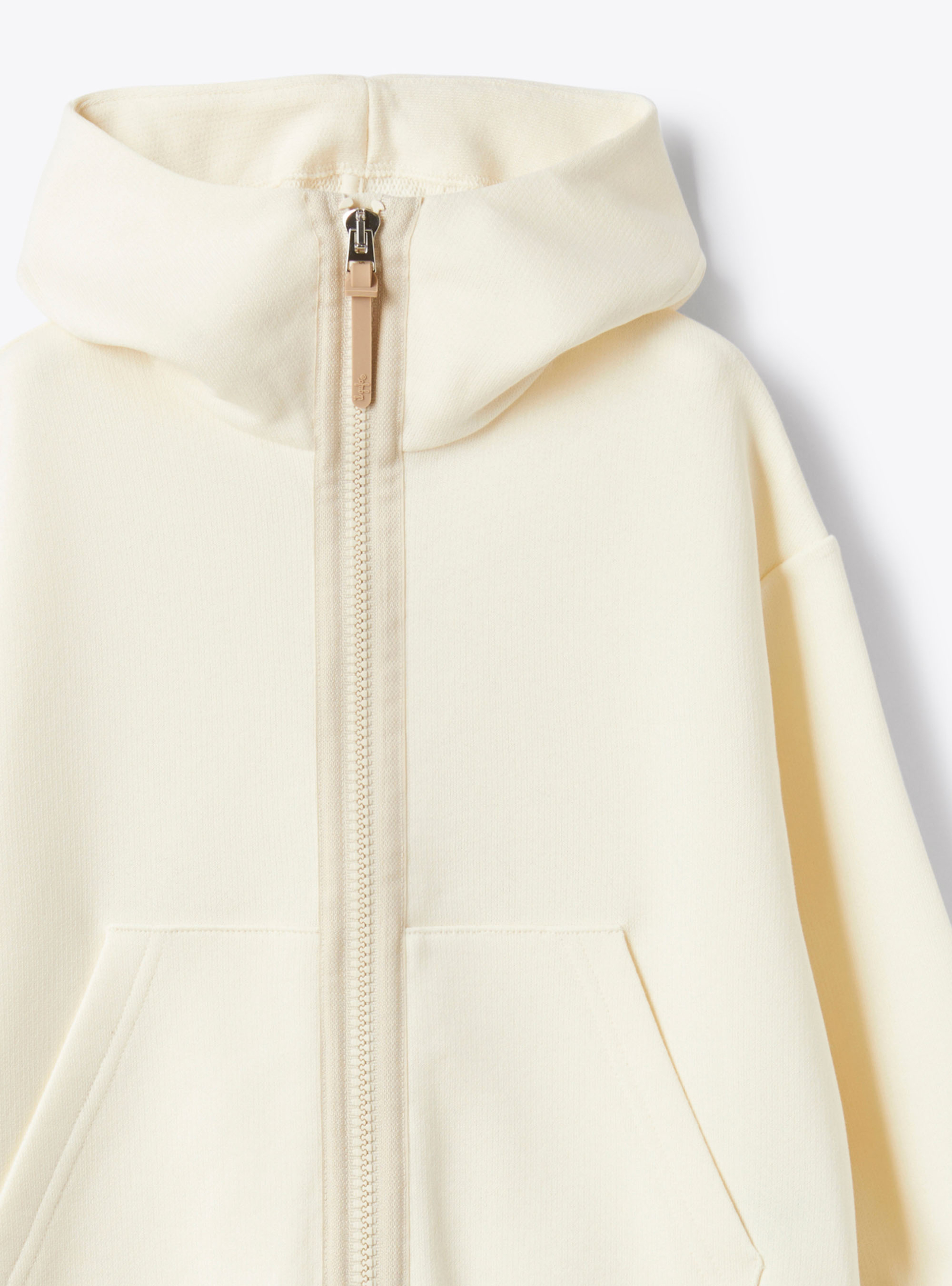 Hooded sweatshirt - White | Il Gufo