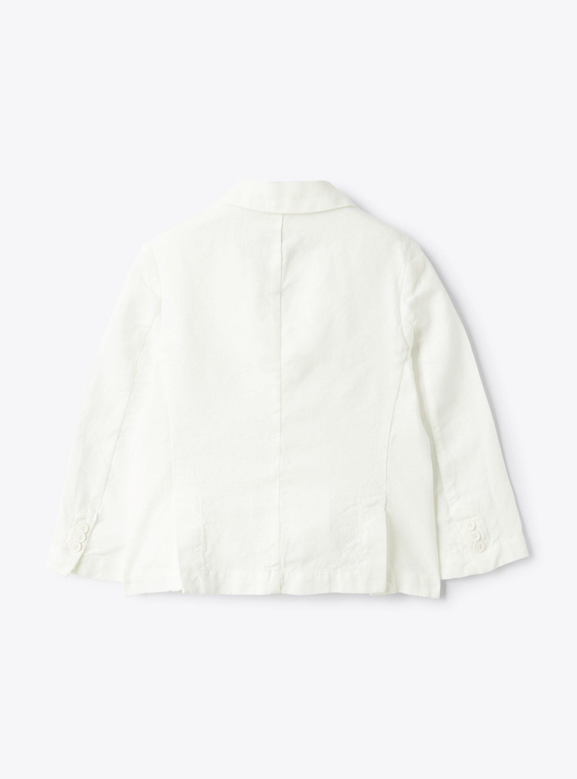Blazer regular fit in lino - Giacche - Il Gufo