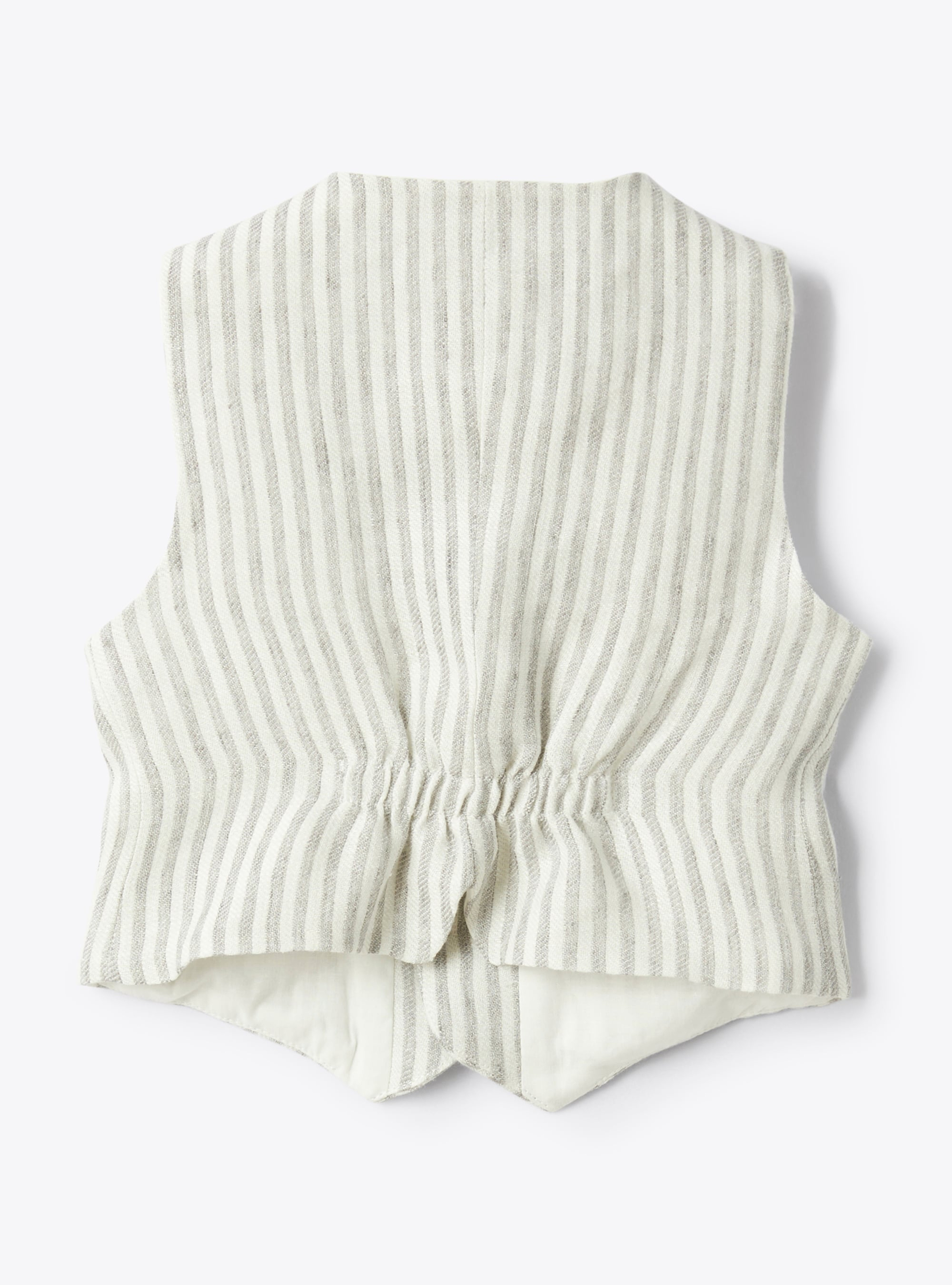 Striped linen vest - Sweaters - Il Gufo