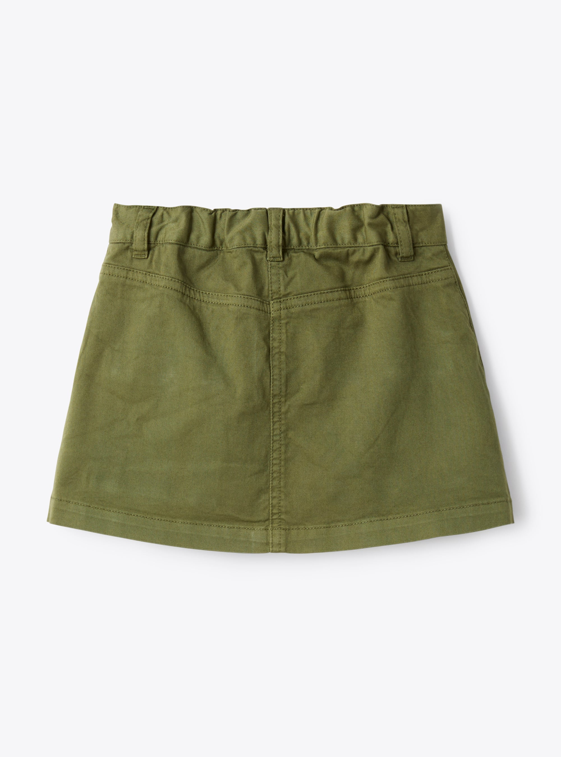Cargo skirt in gabardine - Skirts - Il Gufo