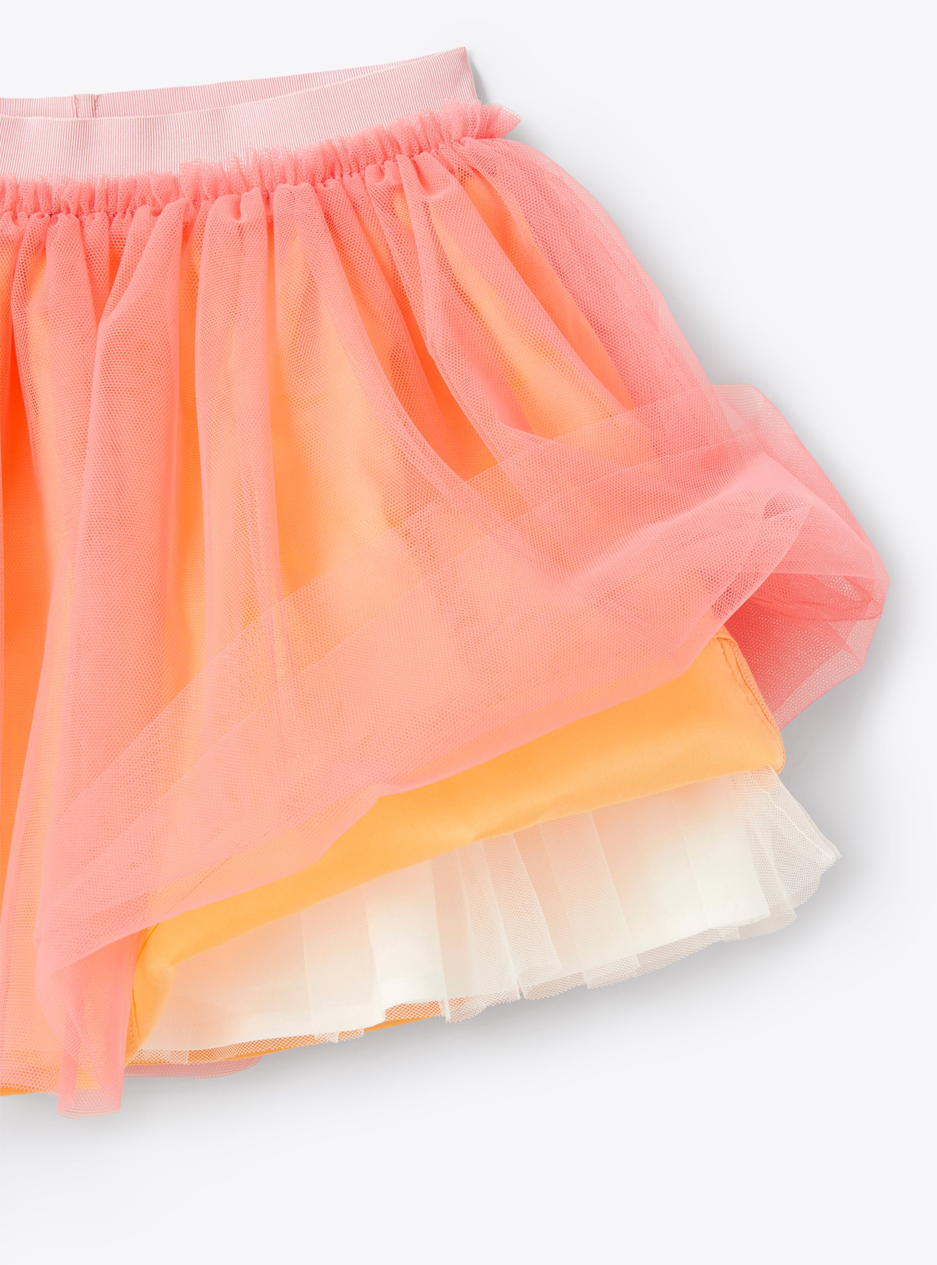 Tulle skirt - Red | Il Gufo