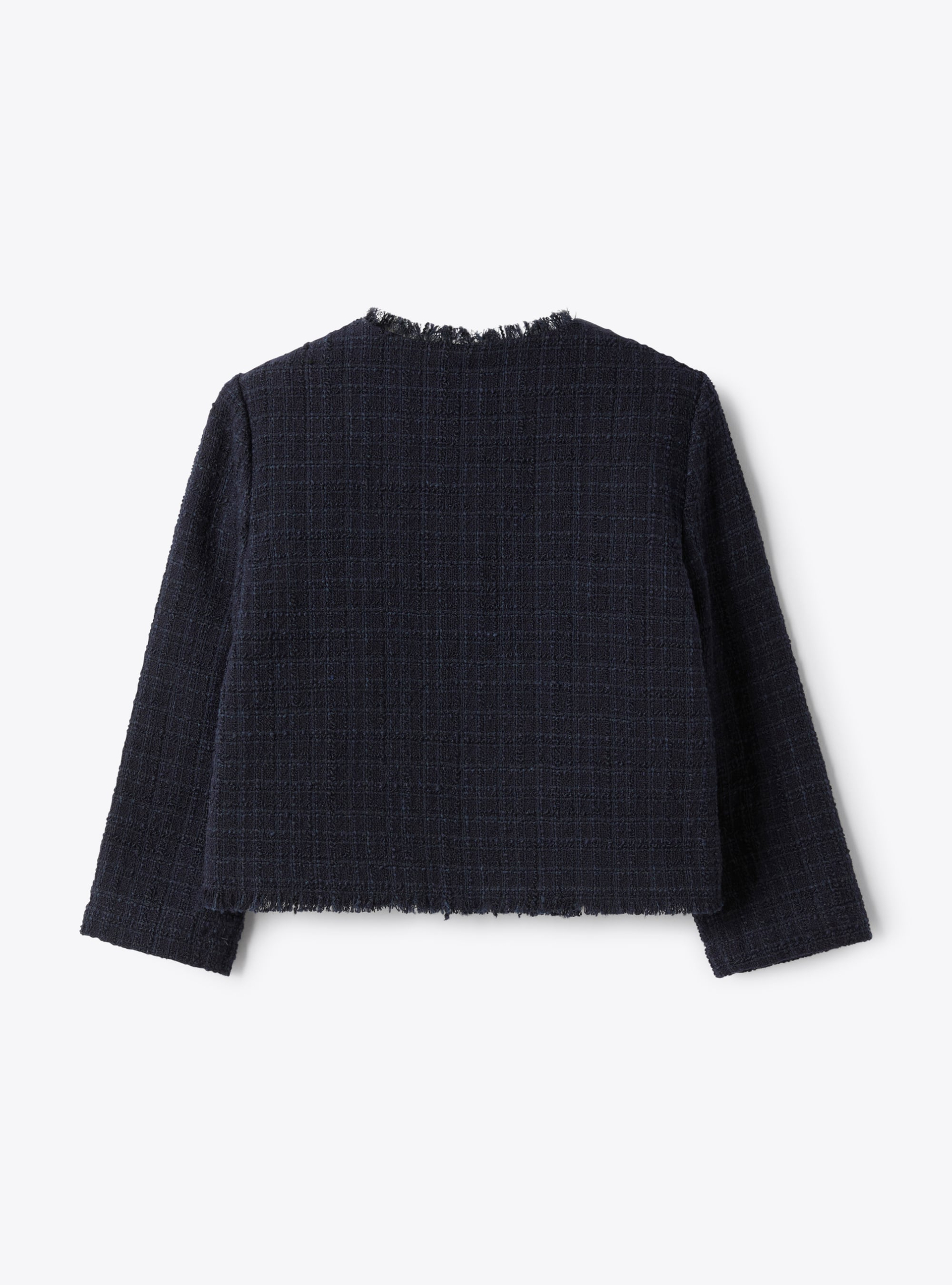 Tweed-Jacke - Blau | Il Gufo