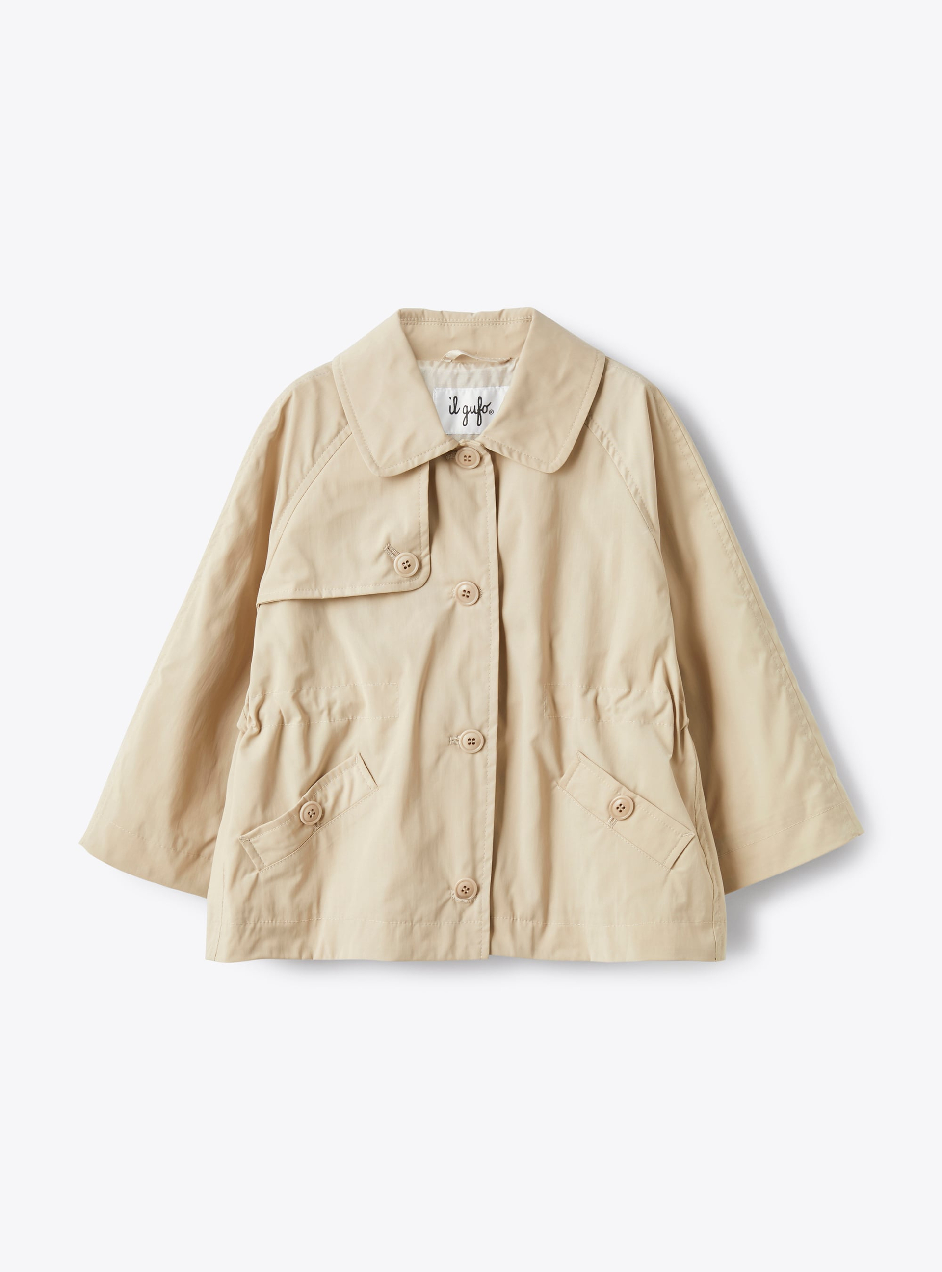 Technical fabric trench coat - Beige | Il Gufo