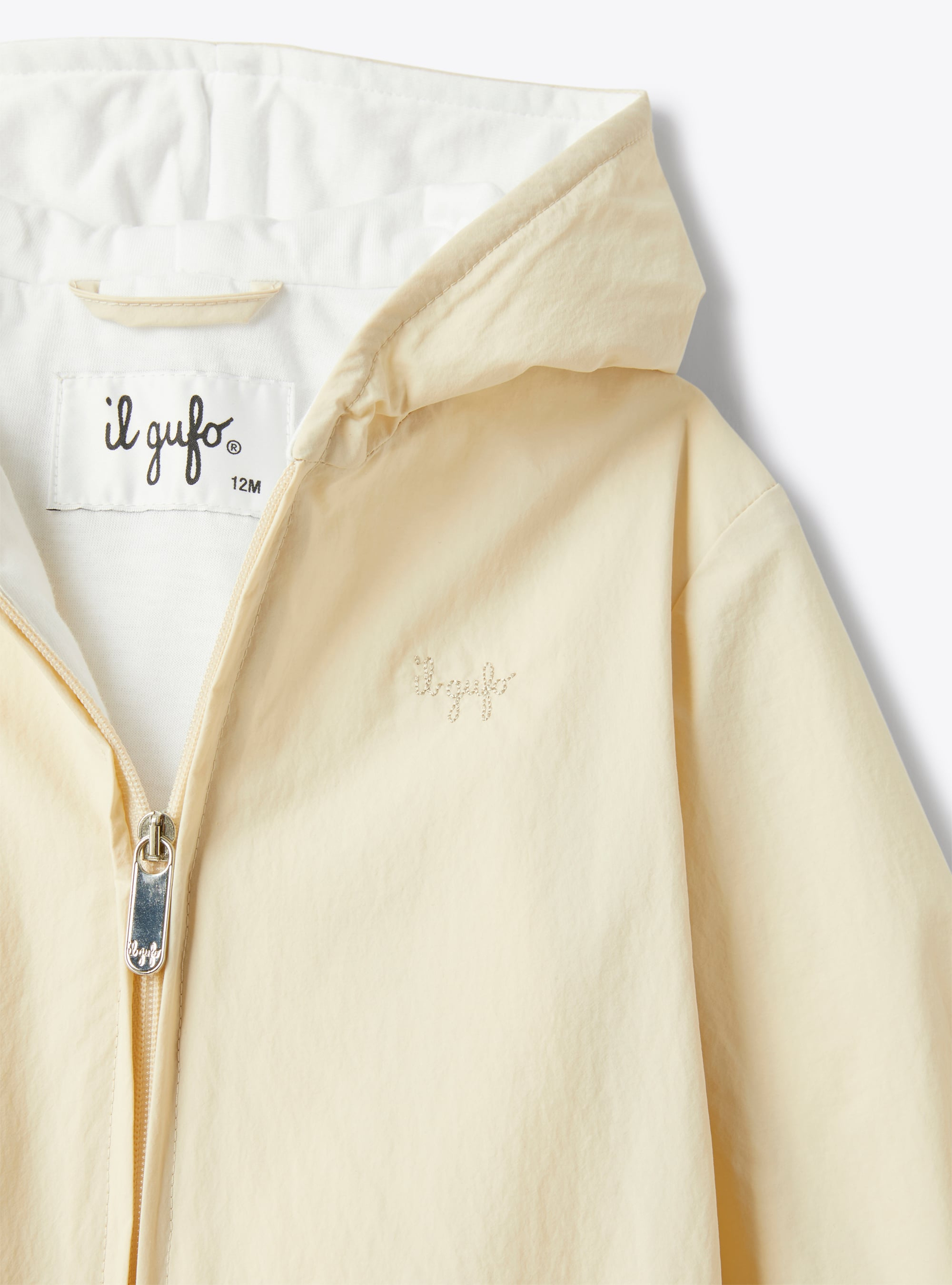 Re-tech nylon jacket - Beige | Il Gufo