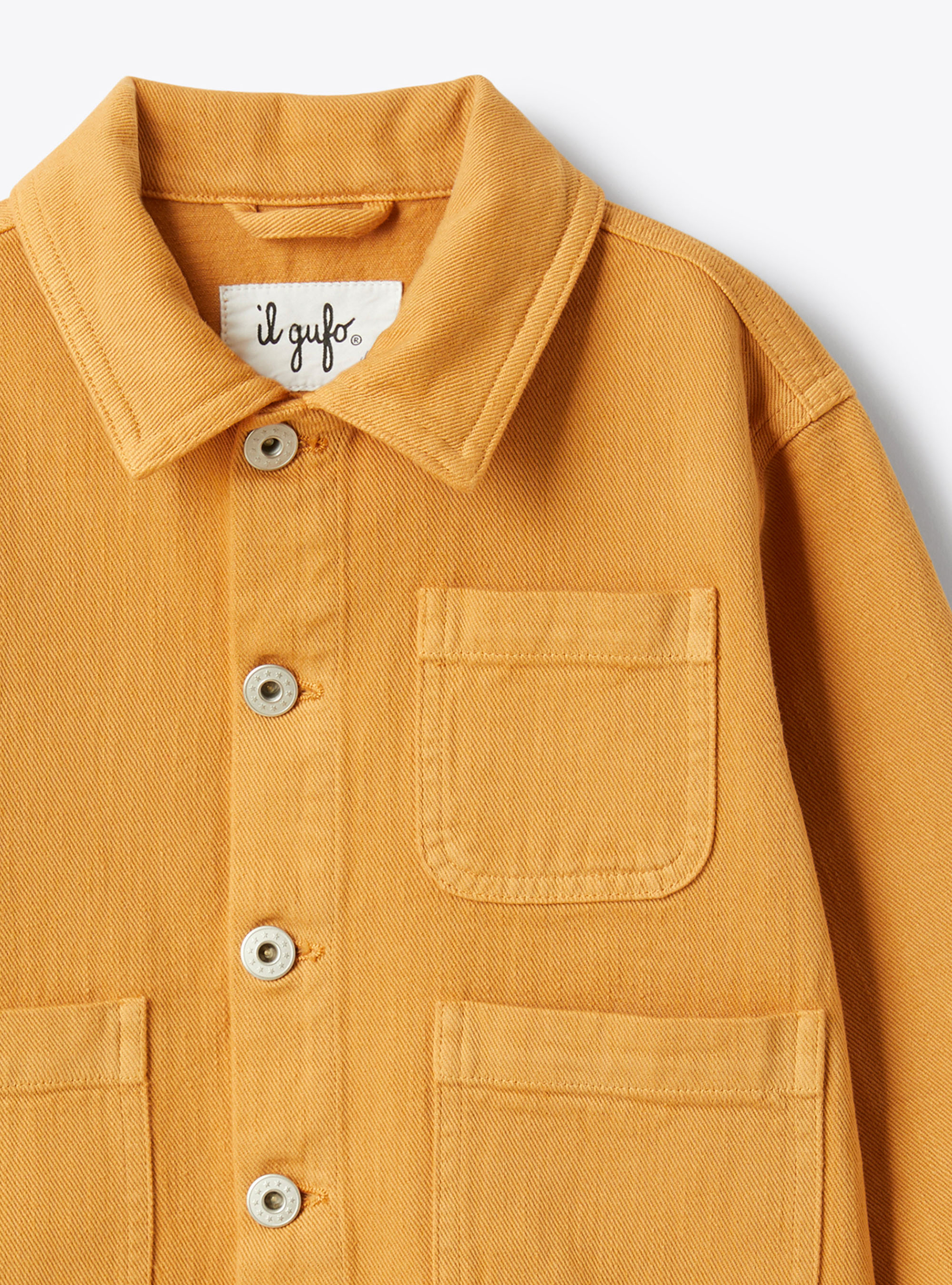 Giacca in denim - Arancione | Il Gufo
