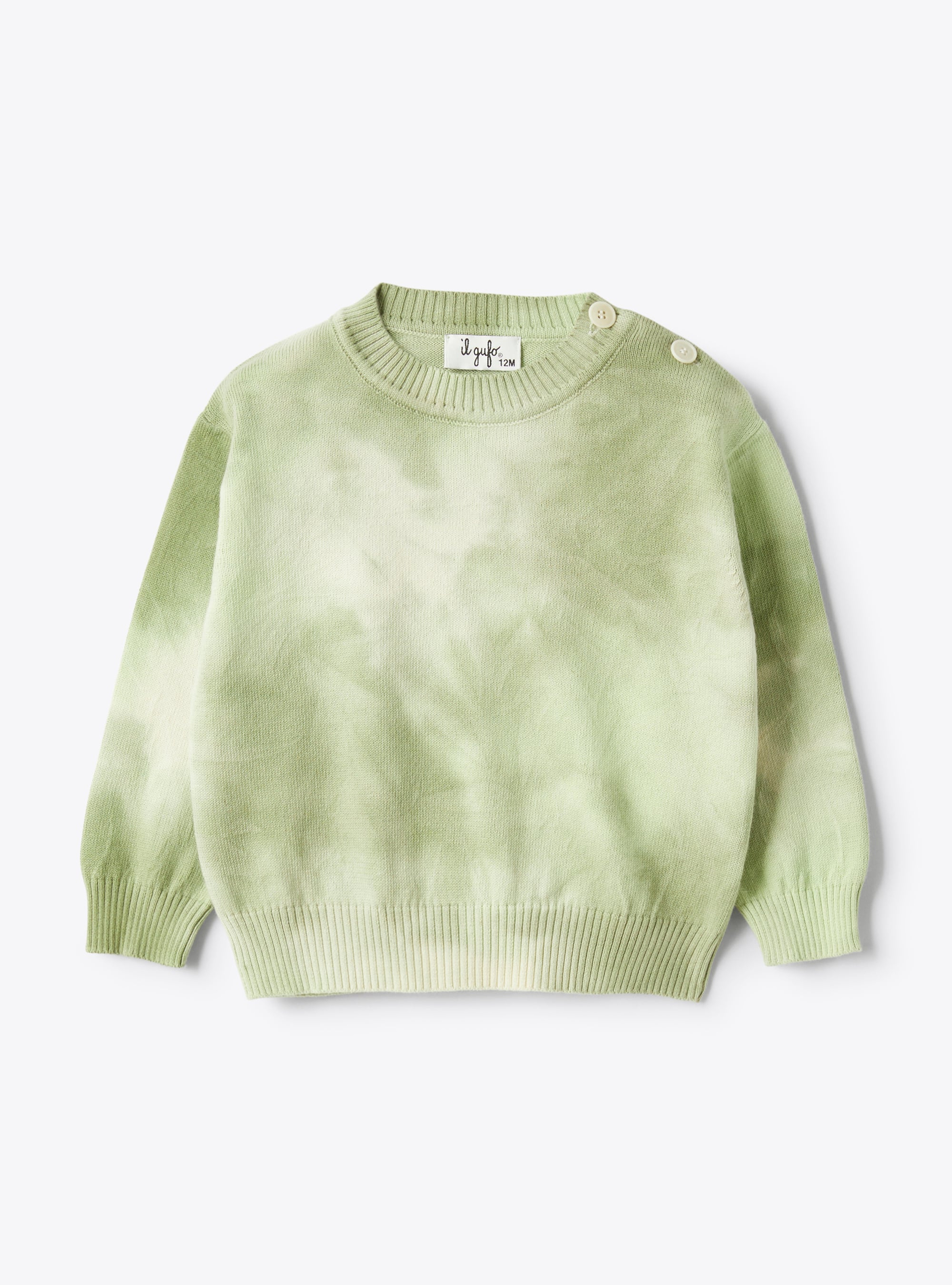 Tie-dye cotton knitwear - Sweaters - Il Gufo