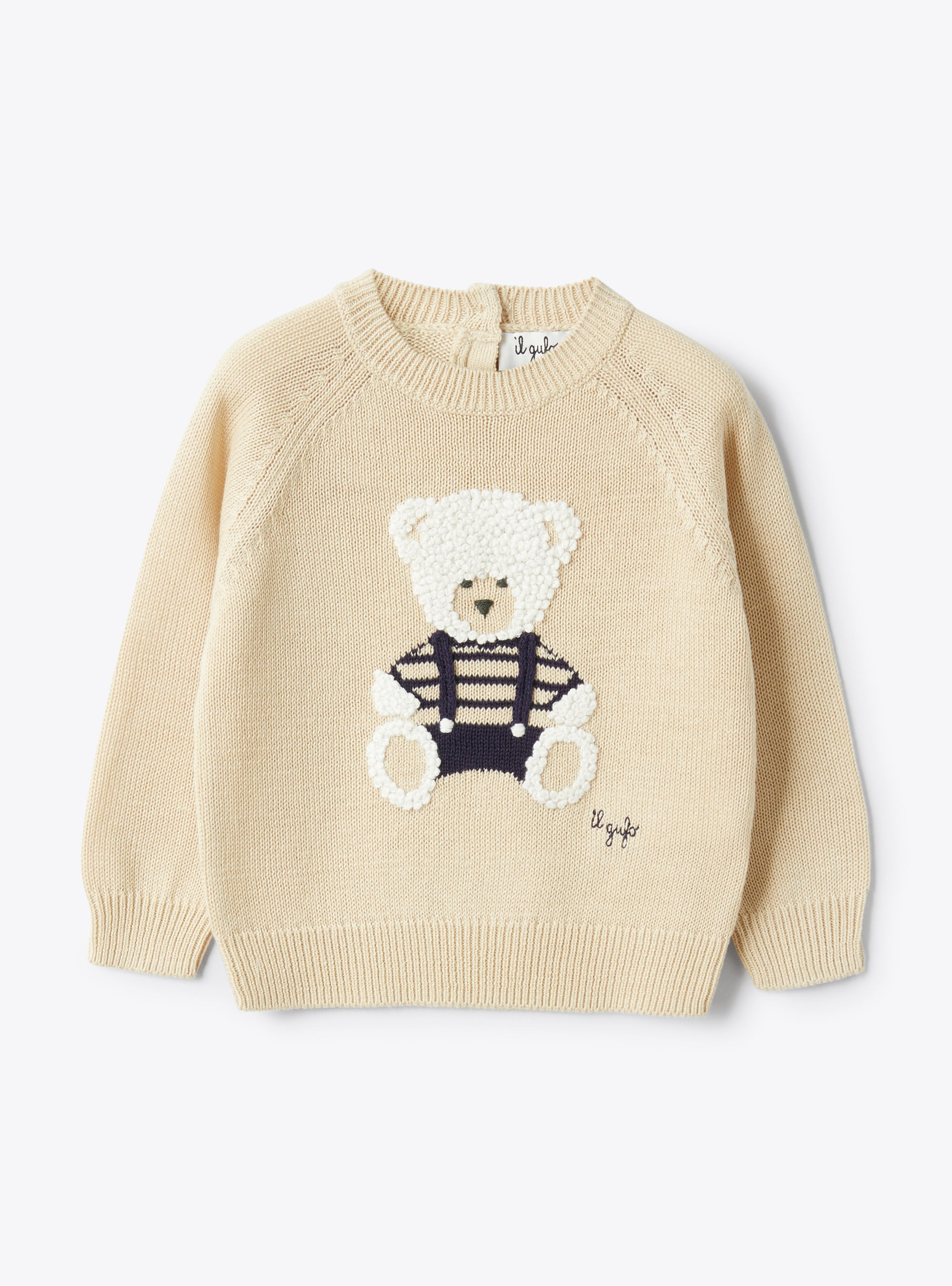 Organic cotton sweater - Sweaters - Il Gufo
