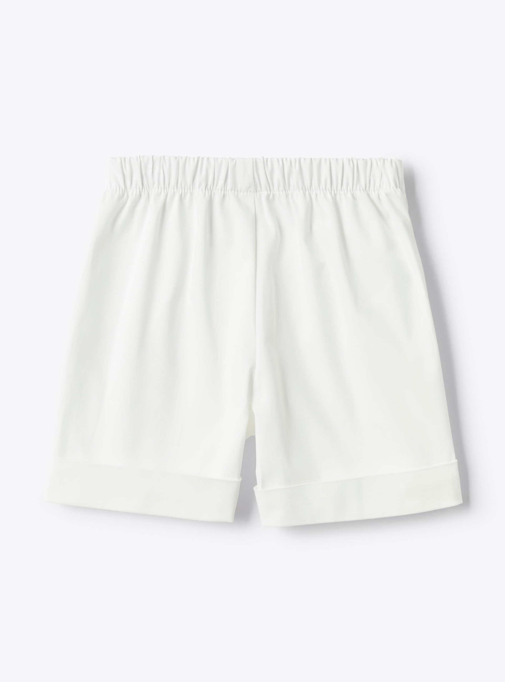 Gabardine bermuda shorts - White | Il Gufo