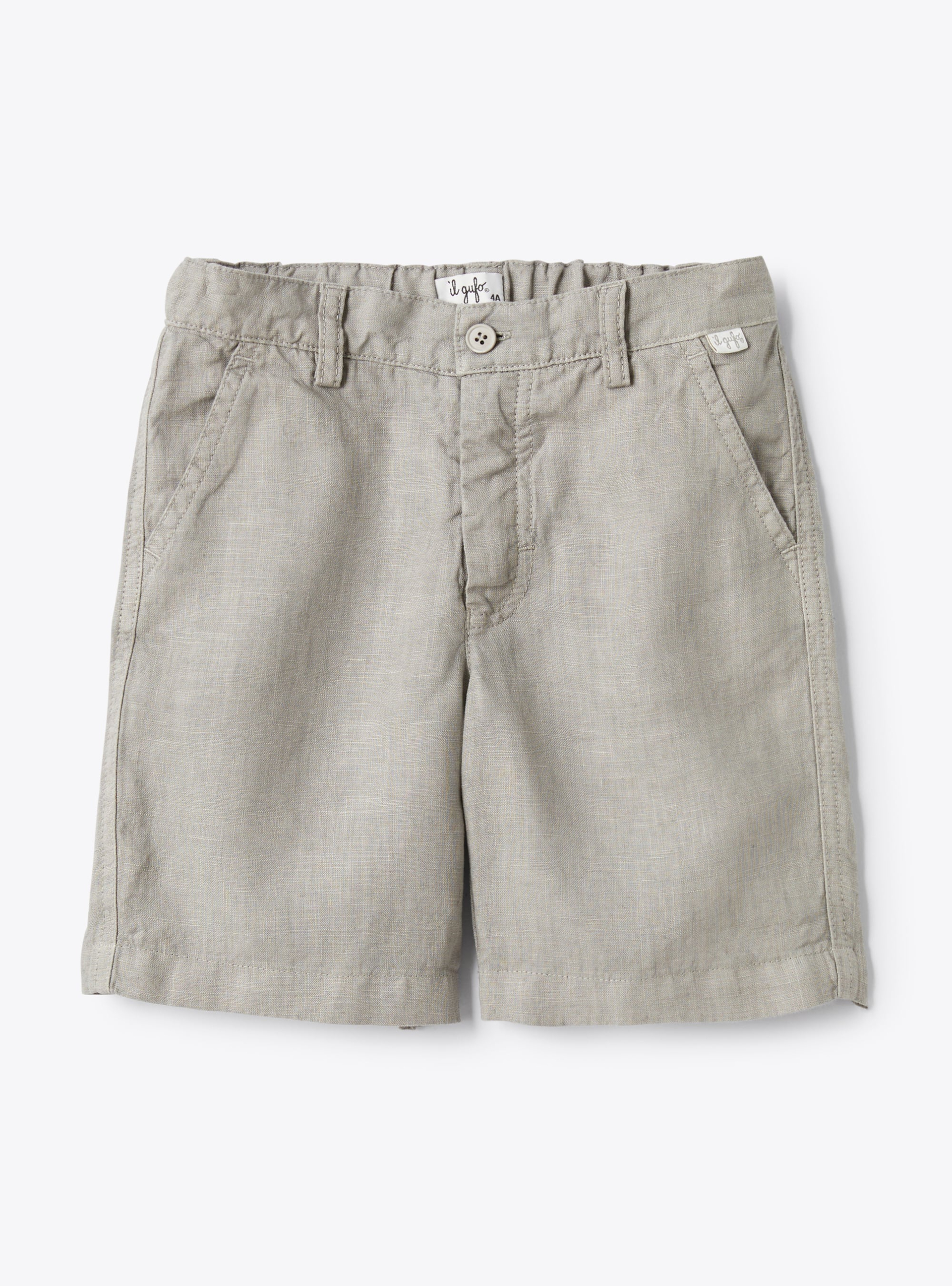 Linen bermuda shorts - Trousers - Il Gufo
