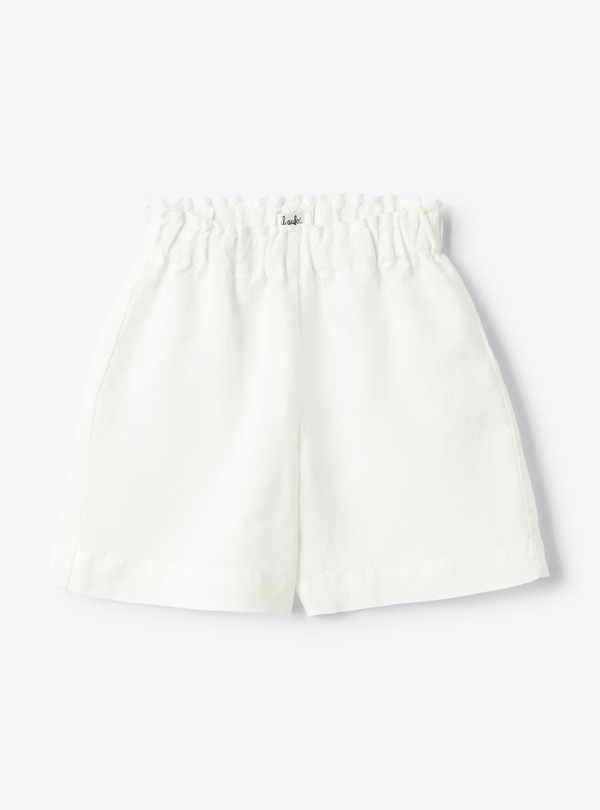Linen bermuda shorts - Trousers - Il Gufo