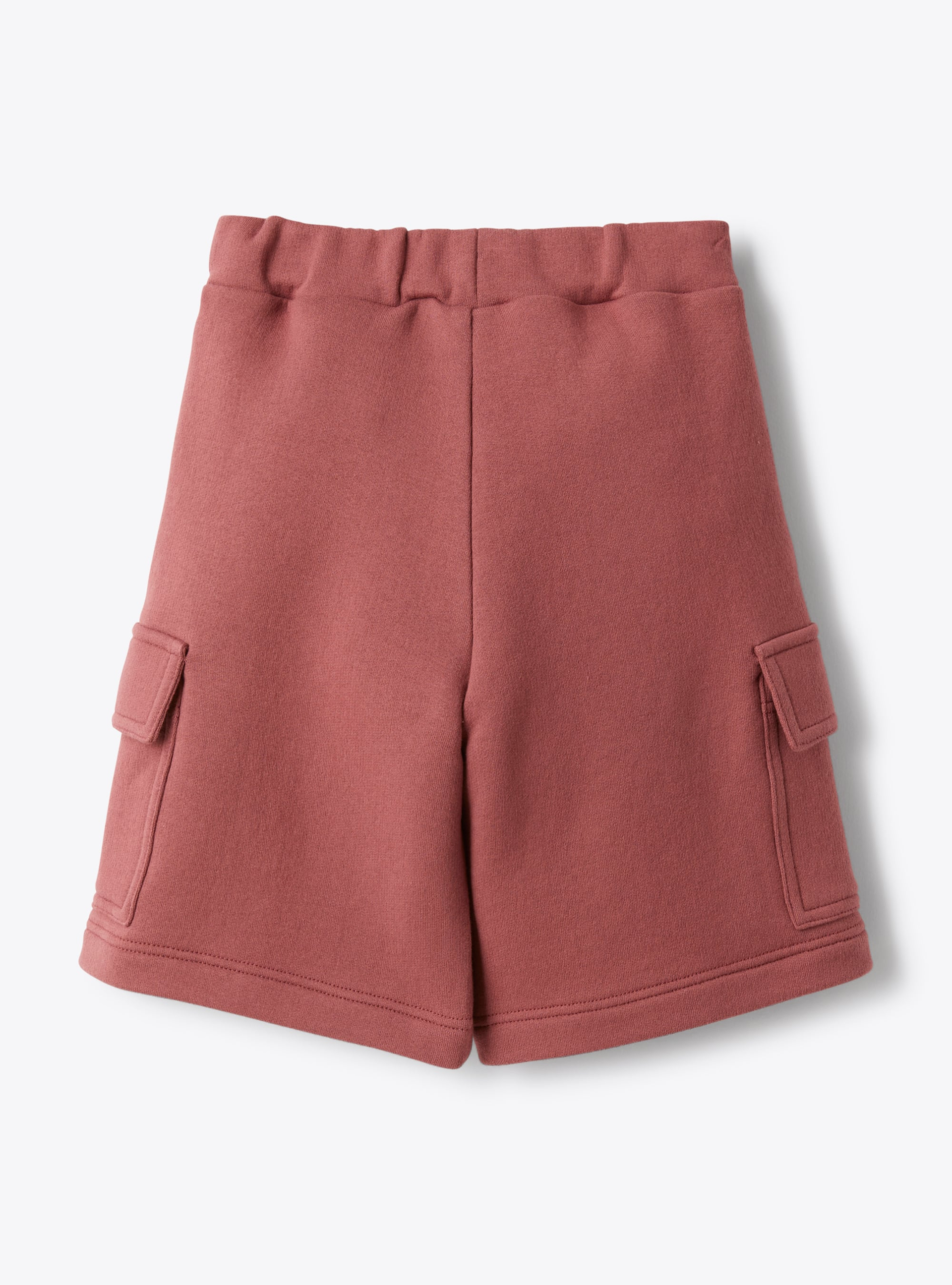 Bermuda aus Baumwoll-Fleece - Rose | Il Gufo