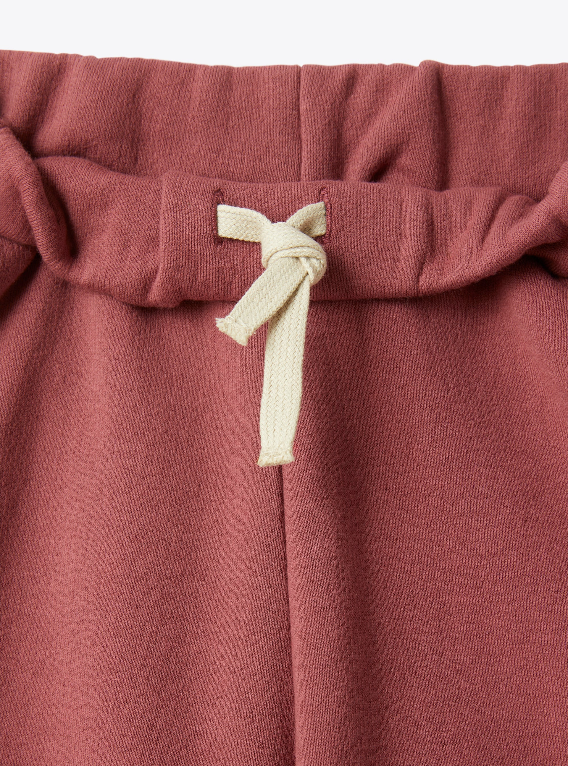 Bermuda aus Baumwoll-Fleece - Rose | Il Gufo