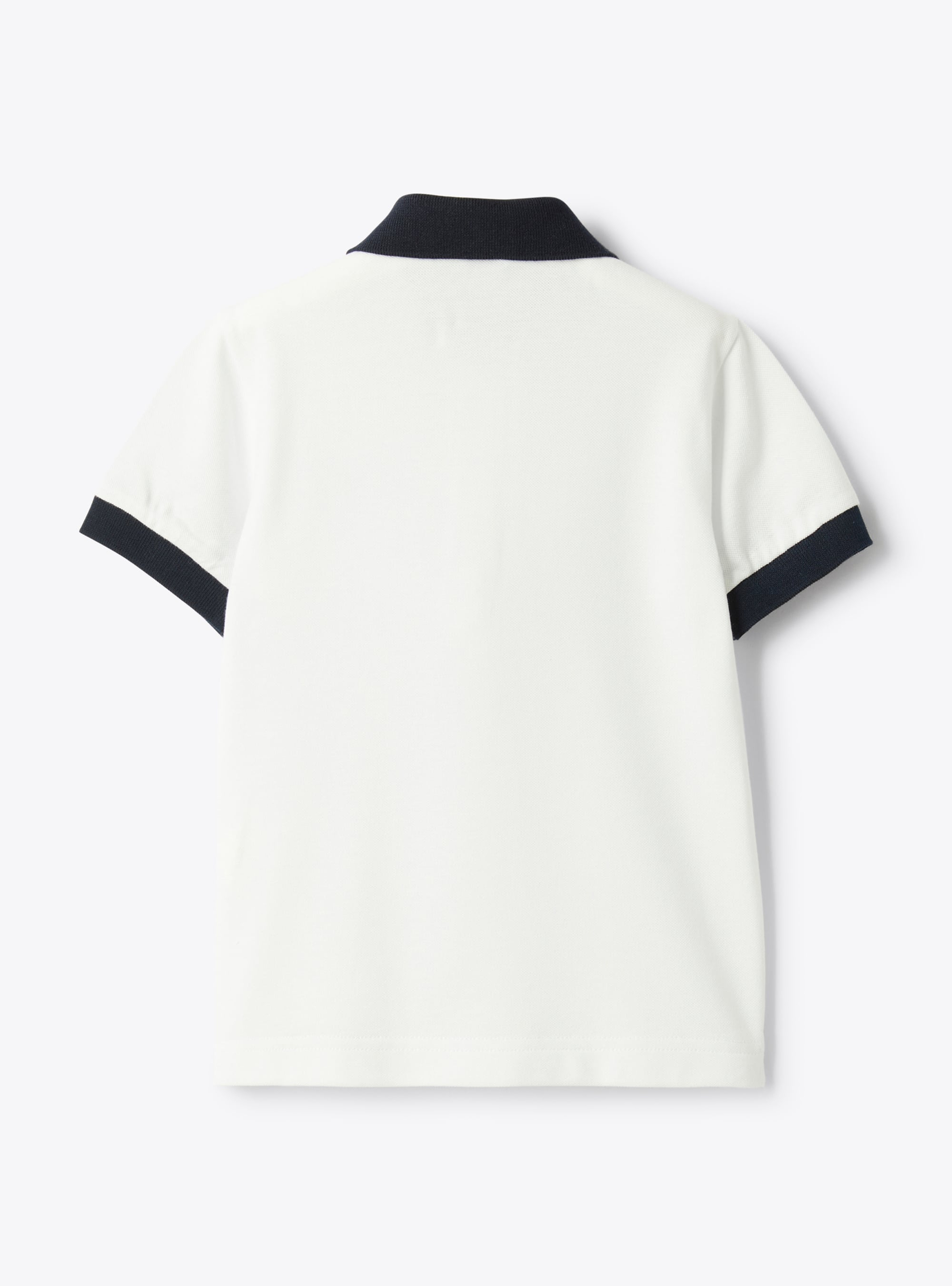 Polo in cotone piquet - Bianco | Il Gufo