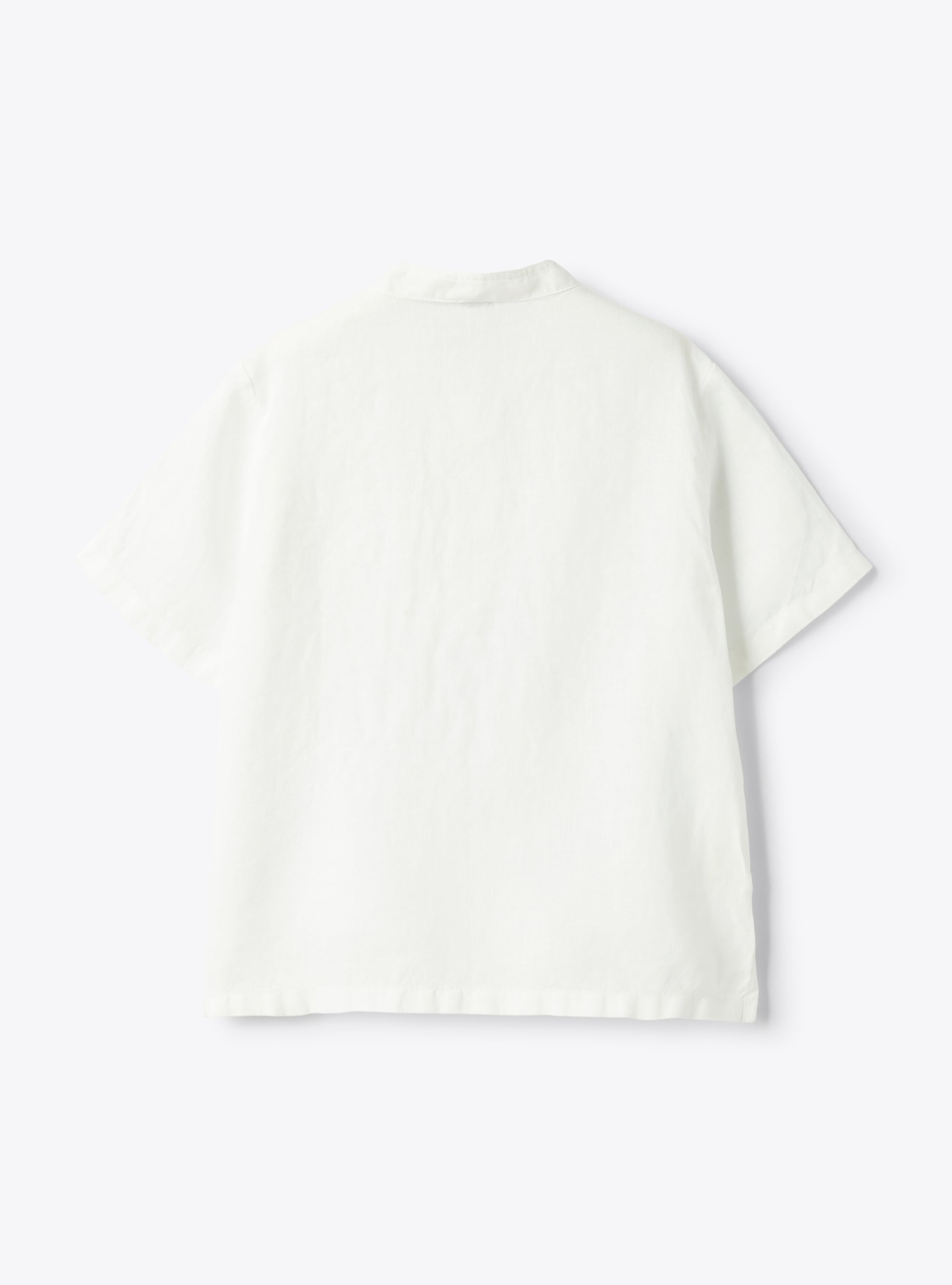 Polo coreana in lino - T-shirt - Il Gufo