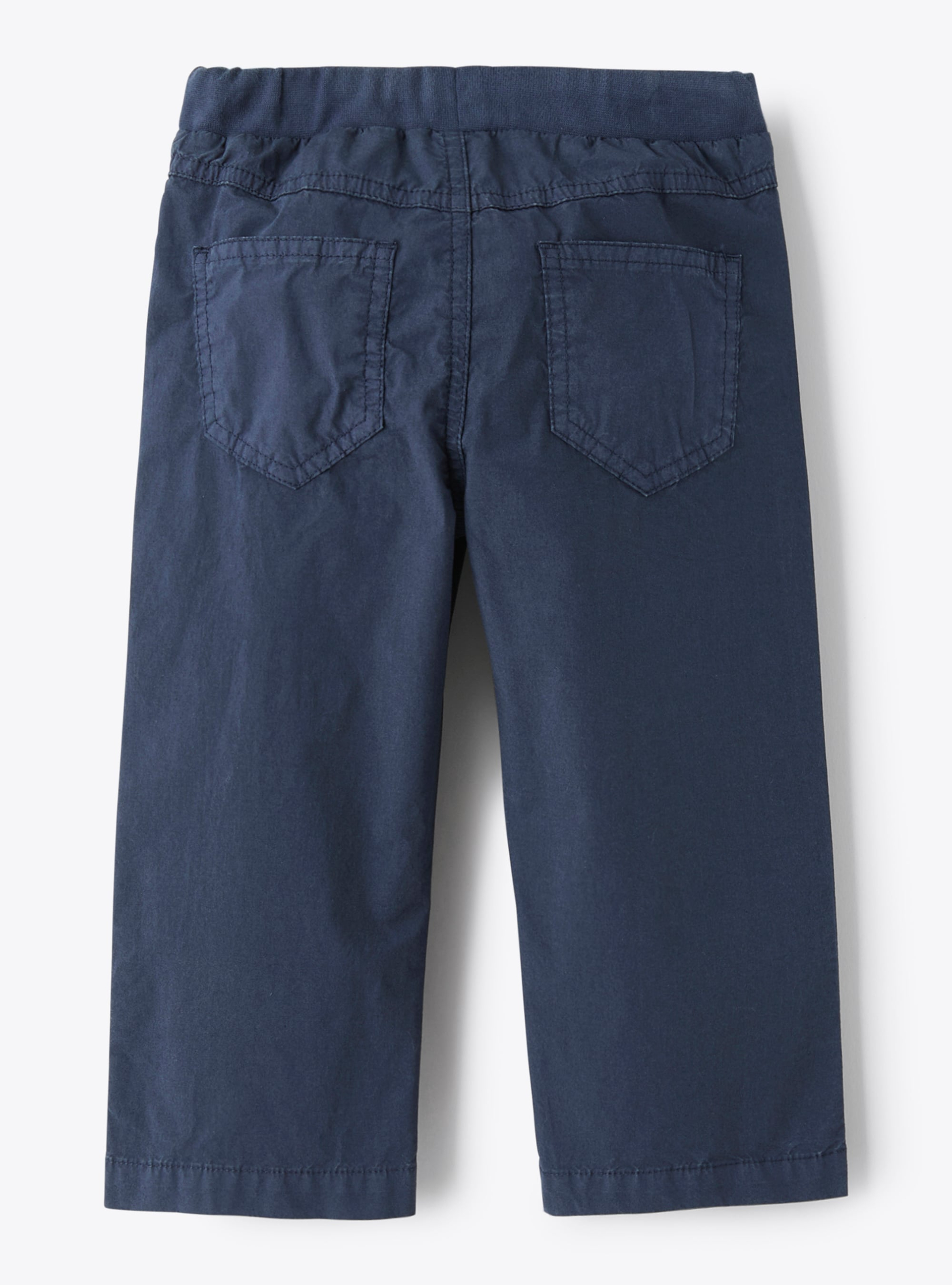 Pantalone in popeline con coulisse in vita - Pantaloni - Il Gufo