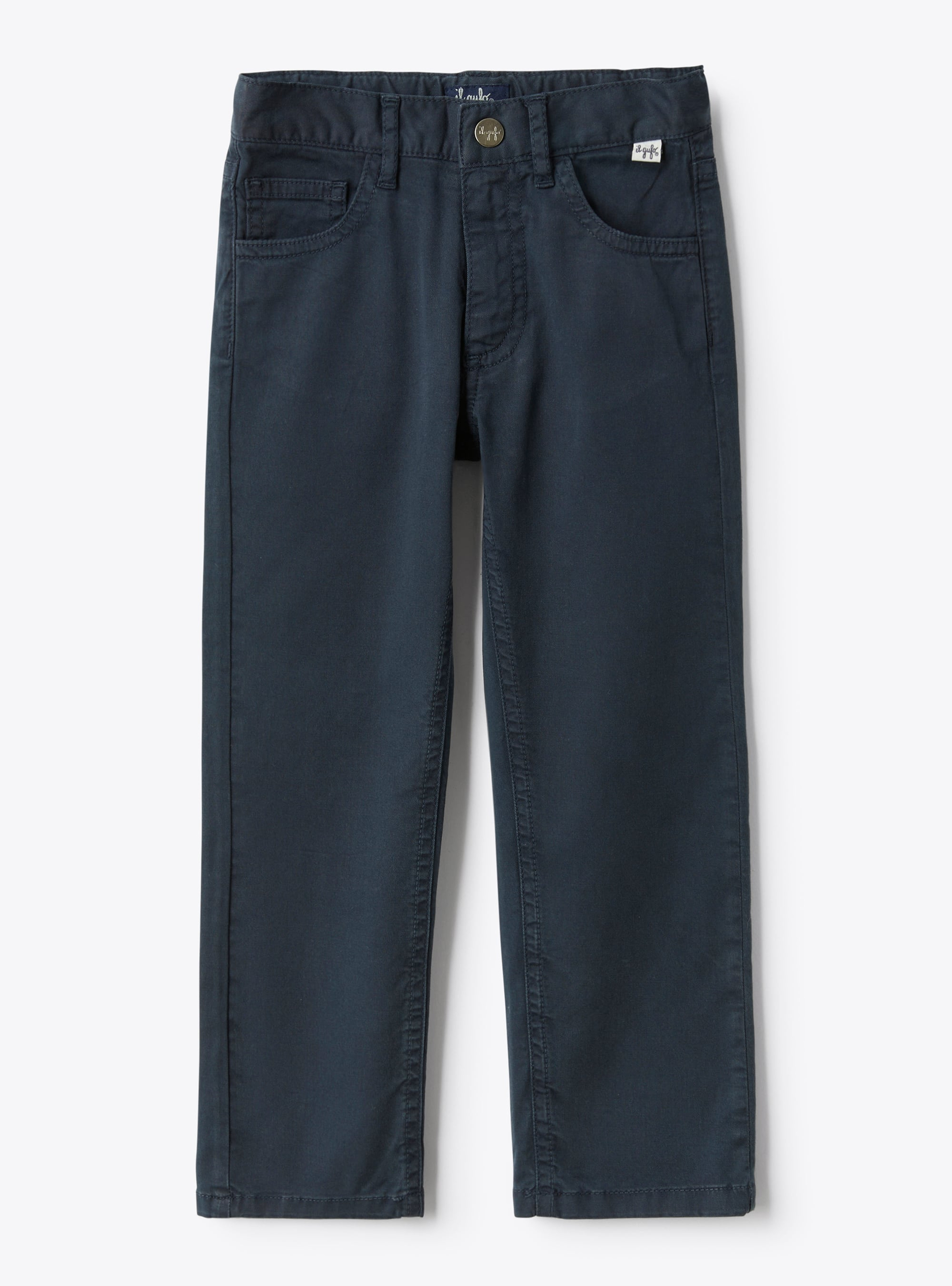 Five-pocket trousers in gabardine - Trousers - Il Gufo