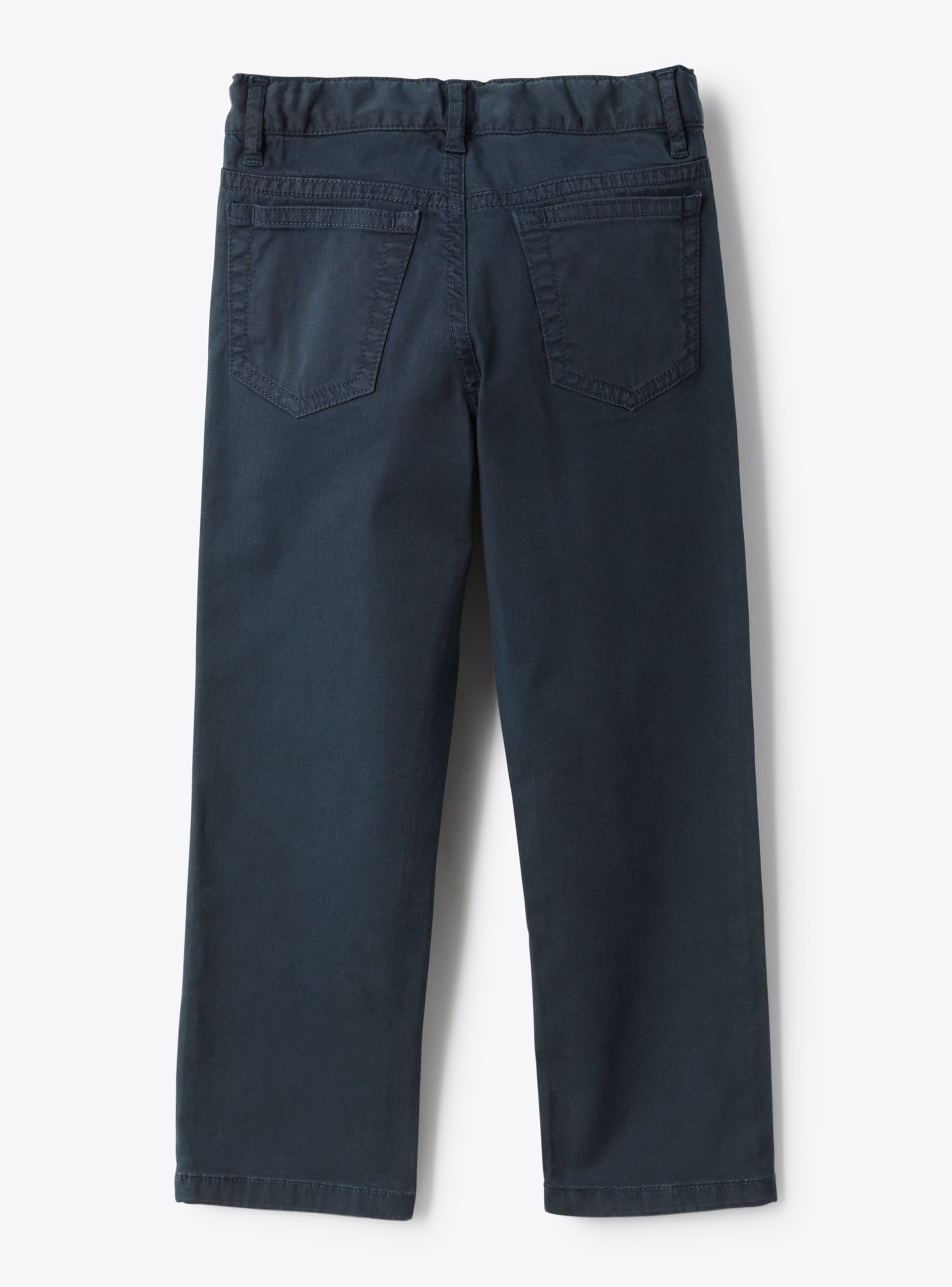 Five-pocket trousers in gabardine - Blue | Il Gufo