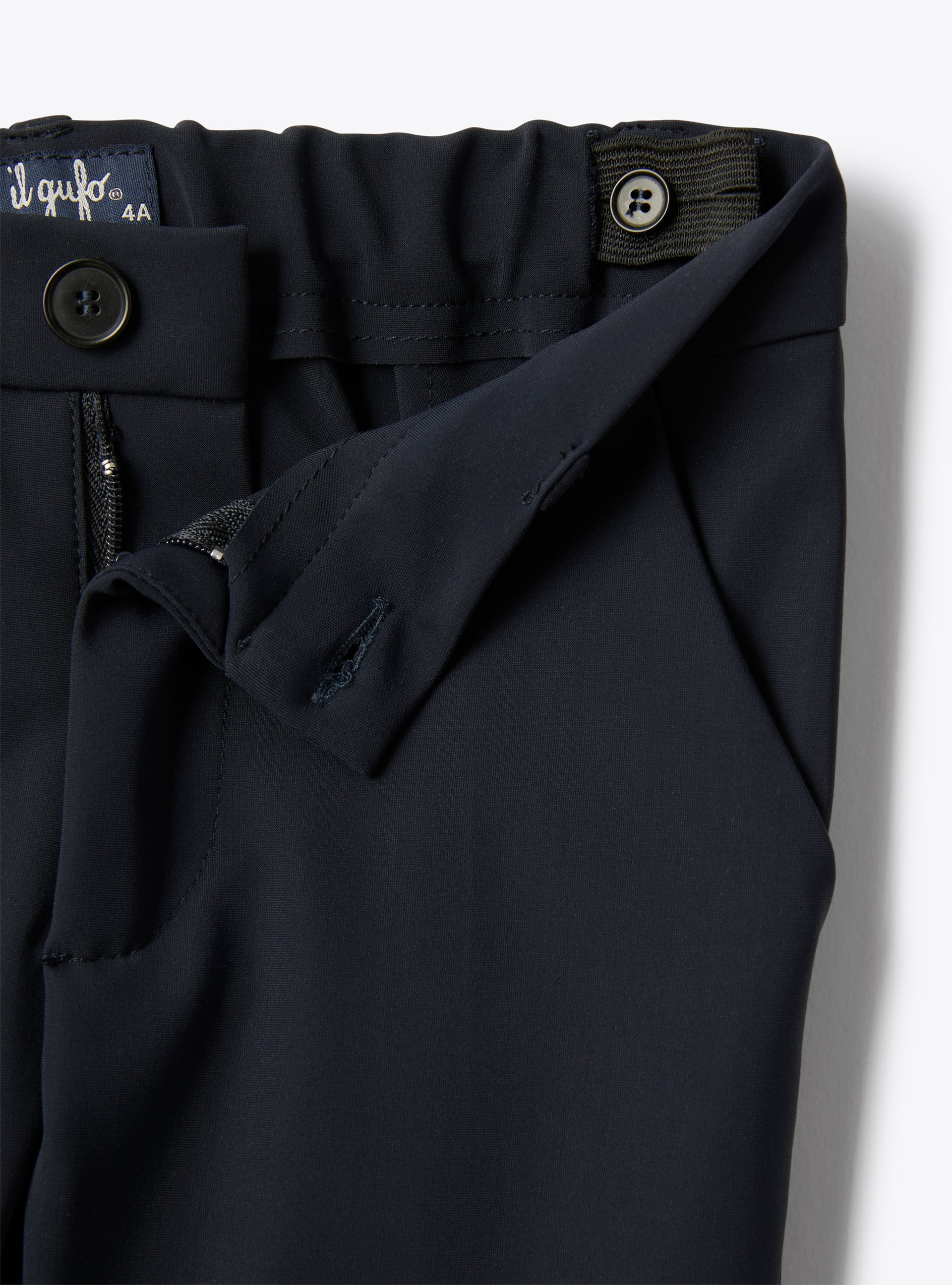Sensitive® Fabrics trousers - Blue | Il Gufo