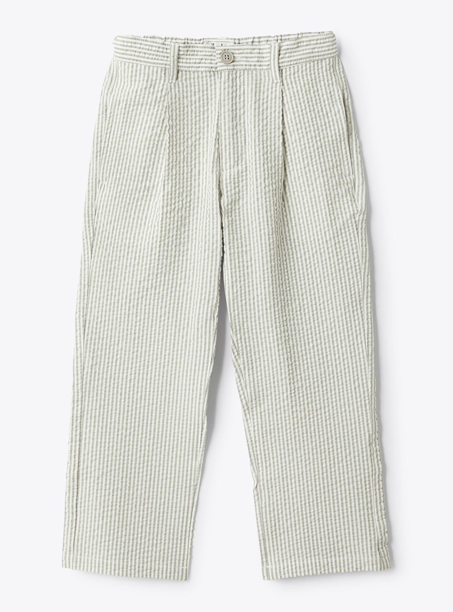 Striped seersucker pants - Trousers - Il Gufo