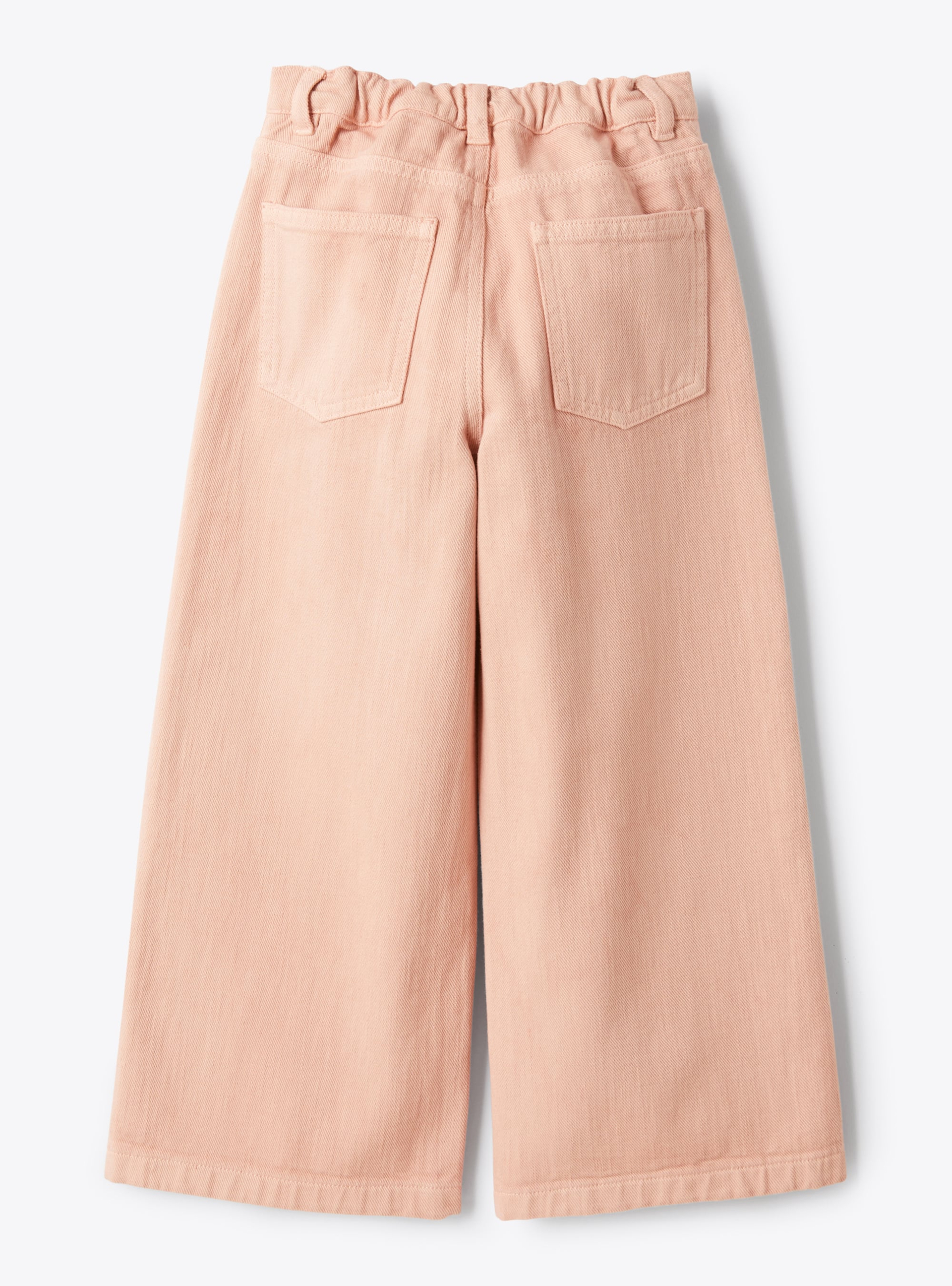 Wide-leg trousers made of stretch denim. - Trousers - Il Gufo