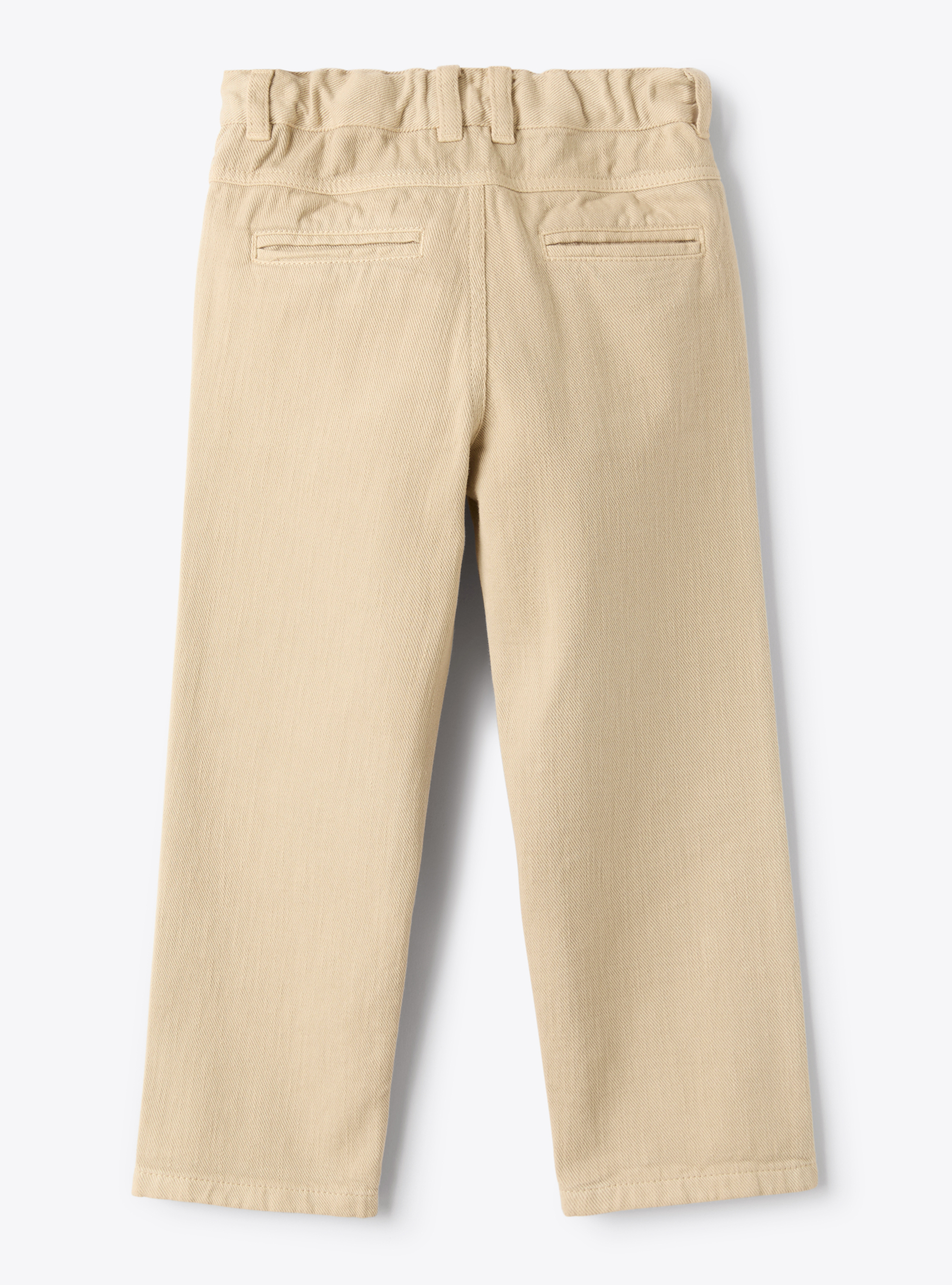 Regular fit denim jeans - Beige | Il Gufo