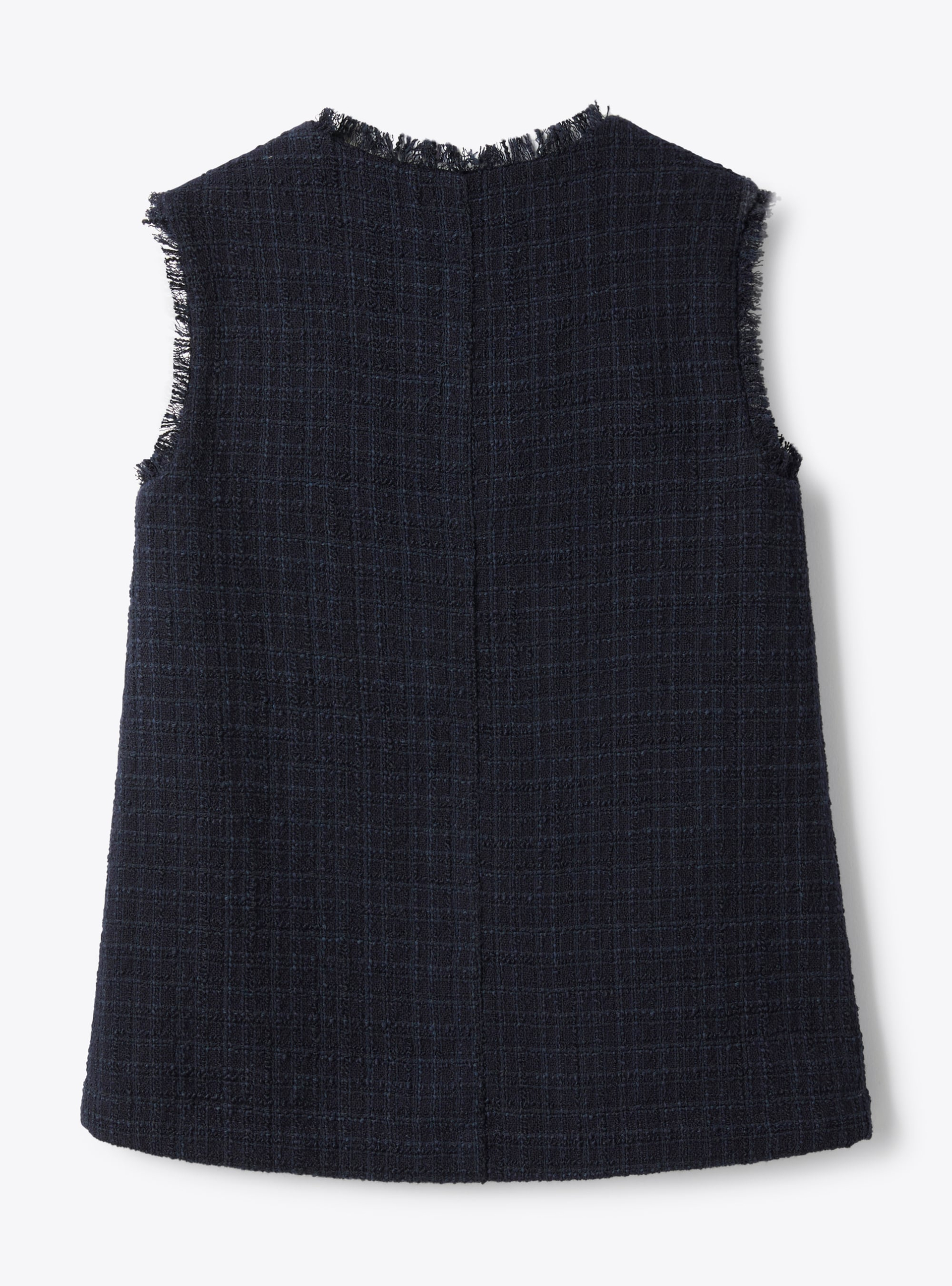 Tweed sleeveless dress - Dresses - Il Gufo