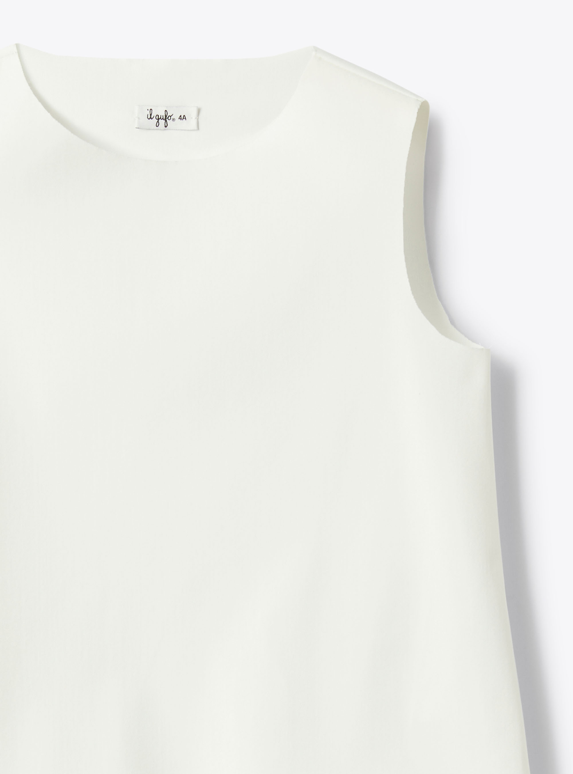 Top aus Sensitive® Fabrics - Weiss | Il Gufo
