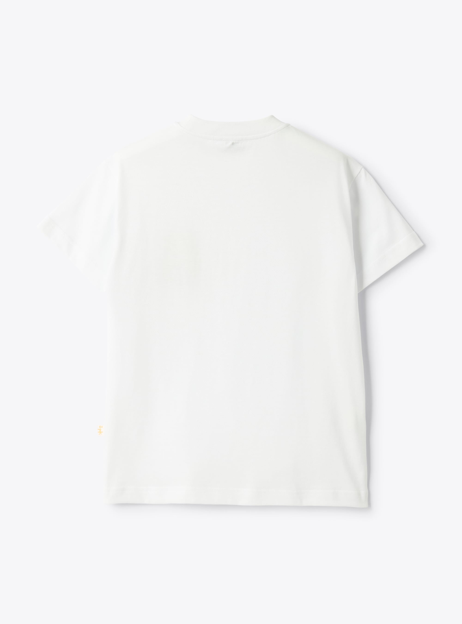 T-shirt in jersey con stampa - Bianco | Il Gufo