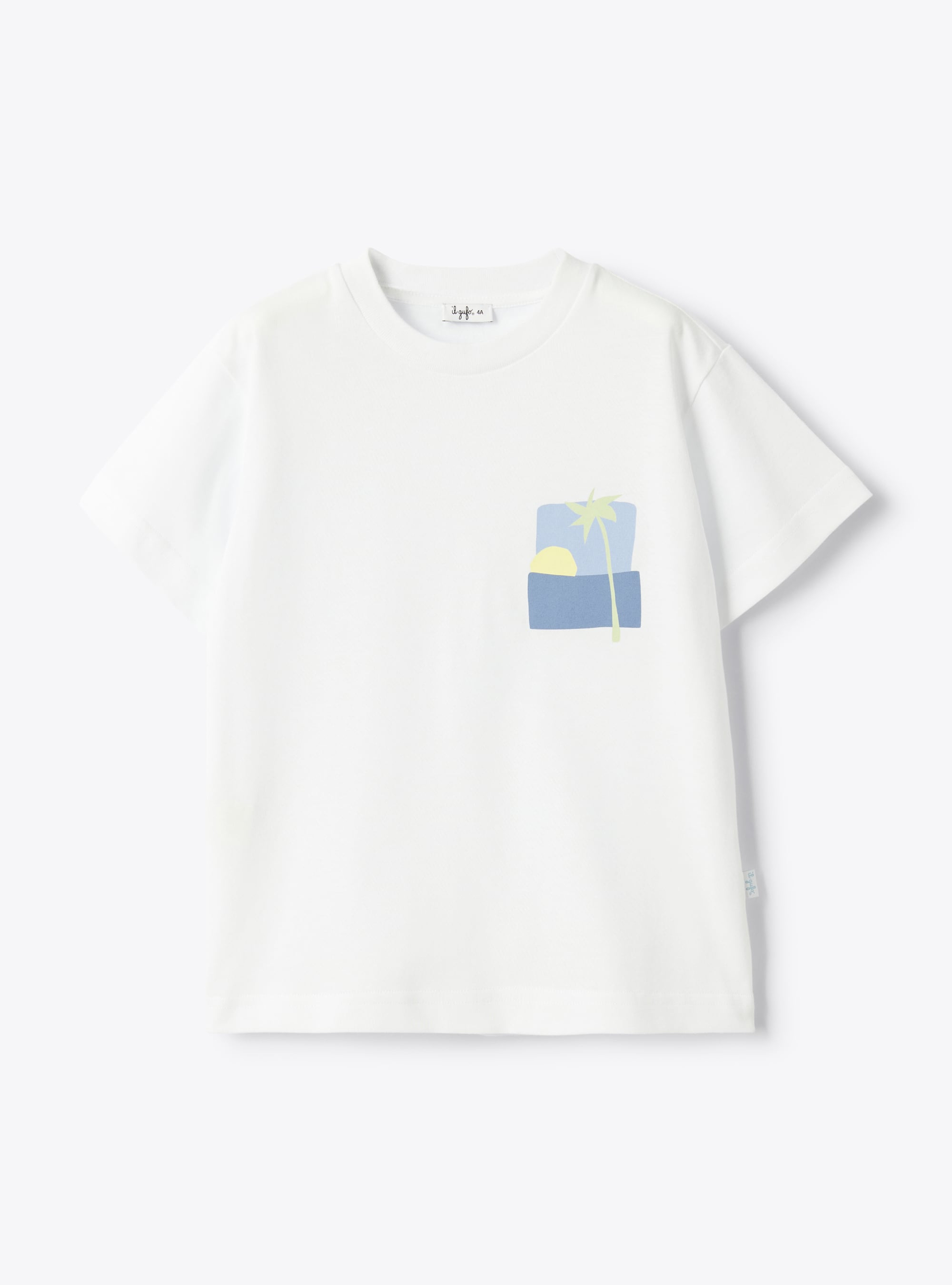 T-shirt in jersey con stampa - T-shirt - Il Gufo