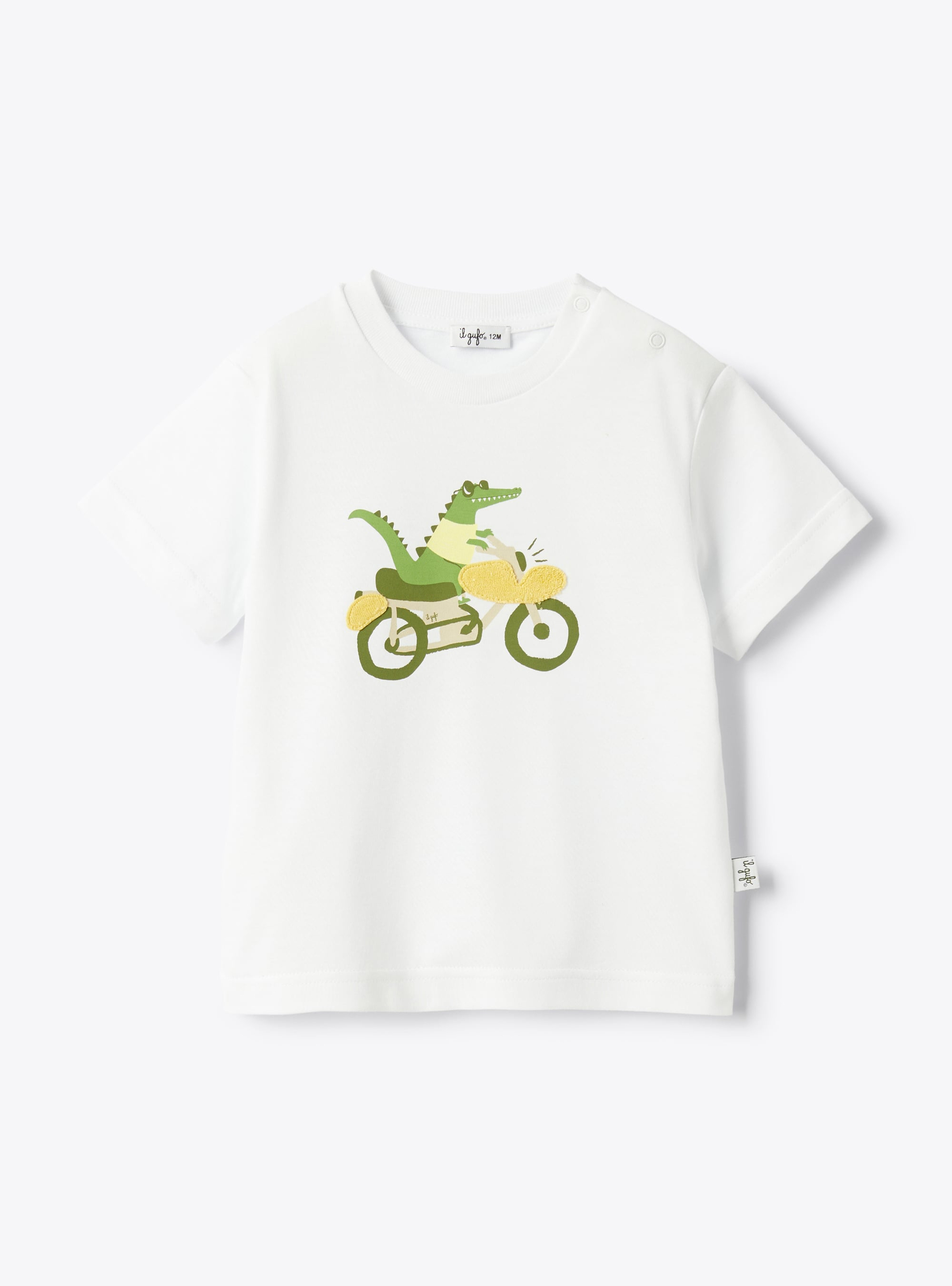 Jersey t-shirt with print - T-shirts - Il Gufo