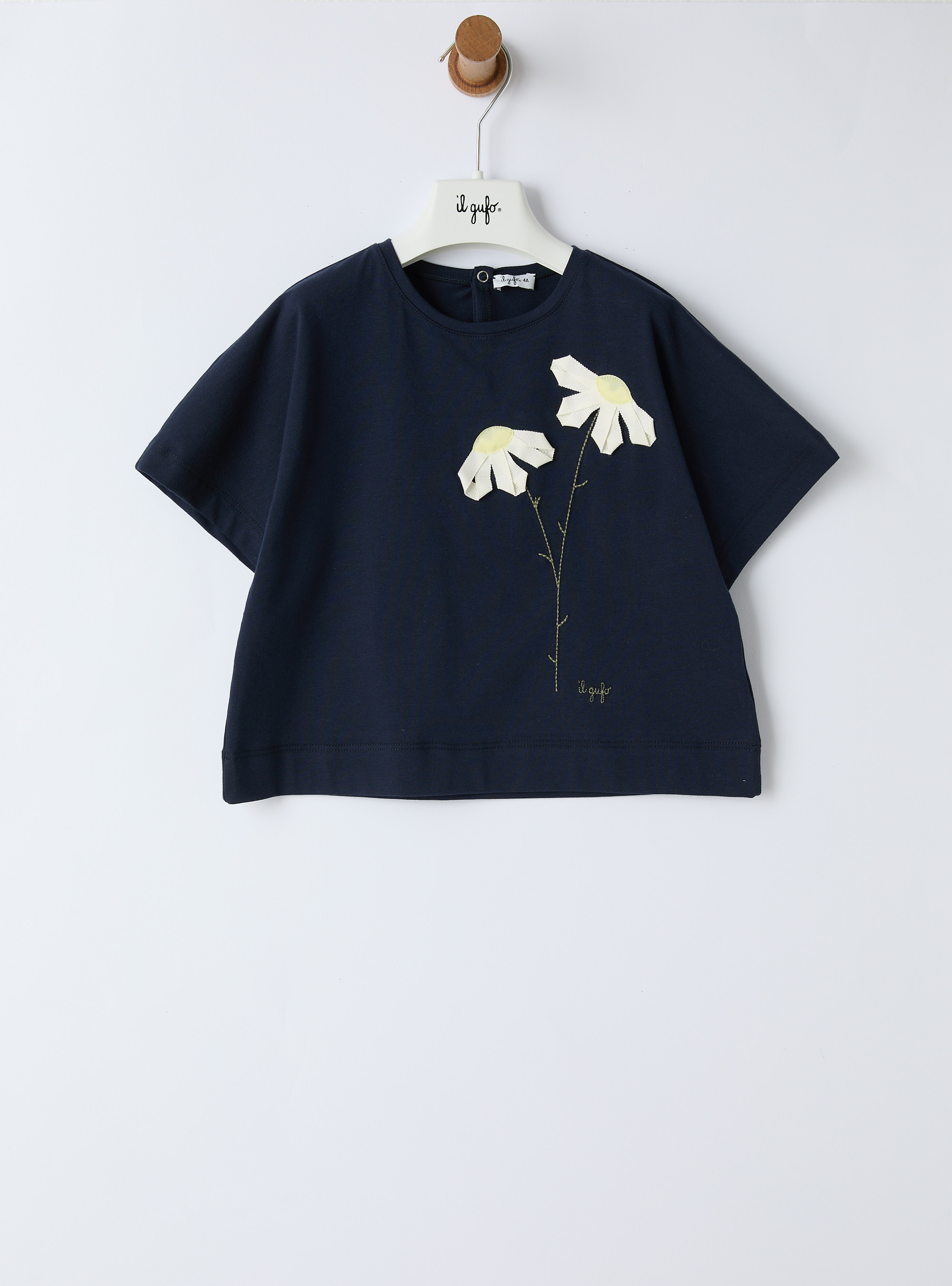 T-shirt dal design boxy in jersey - T-shirt - Il Gufo