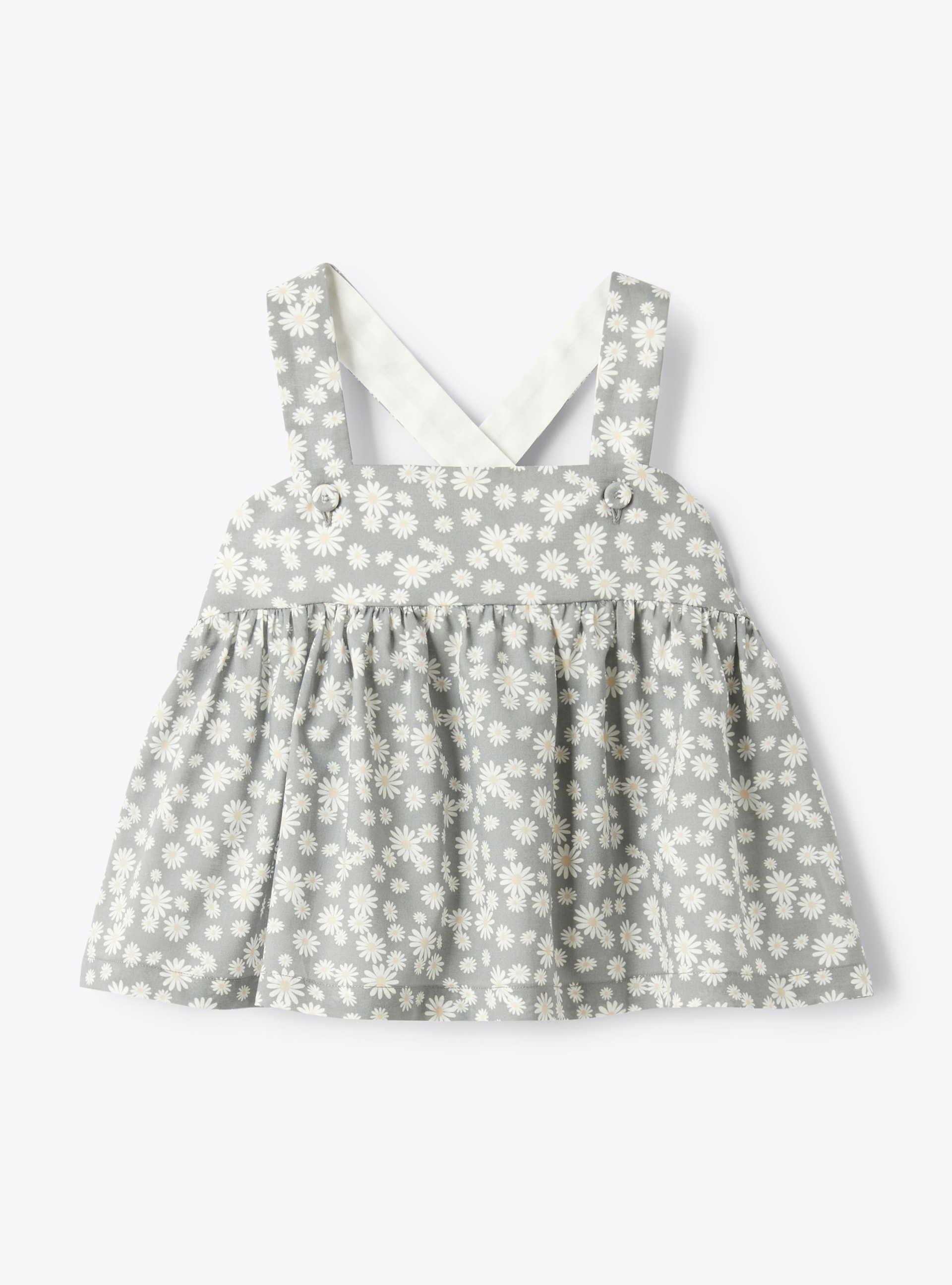 Floral print cotton top - Shirts - Il Gufo