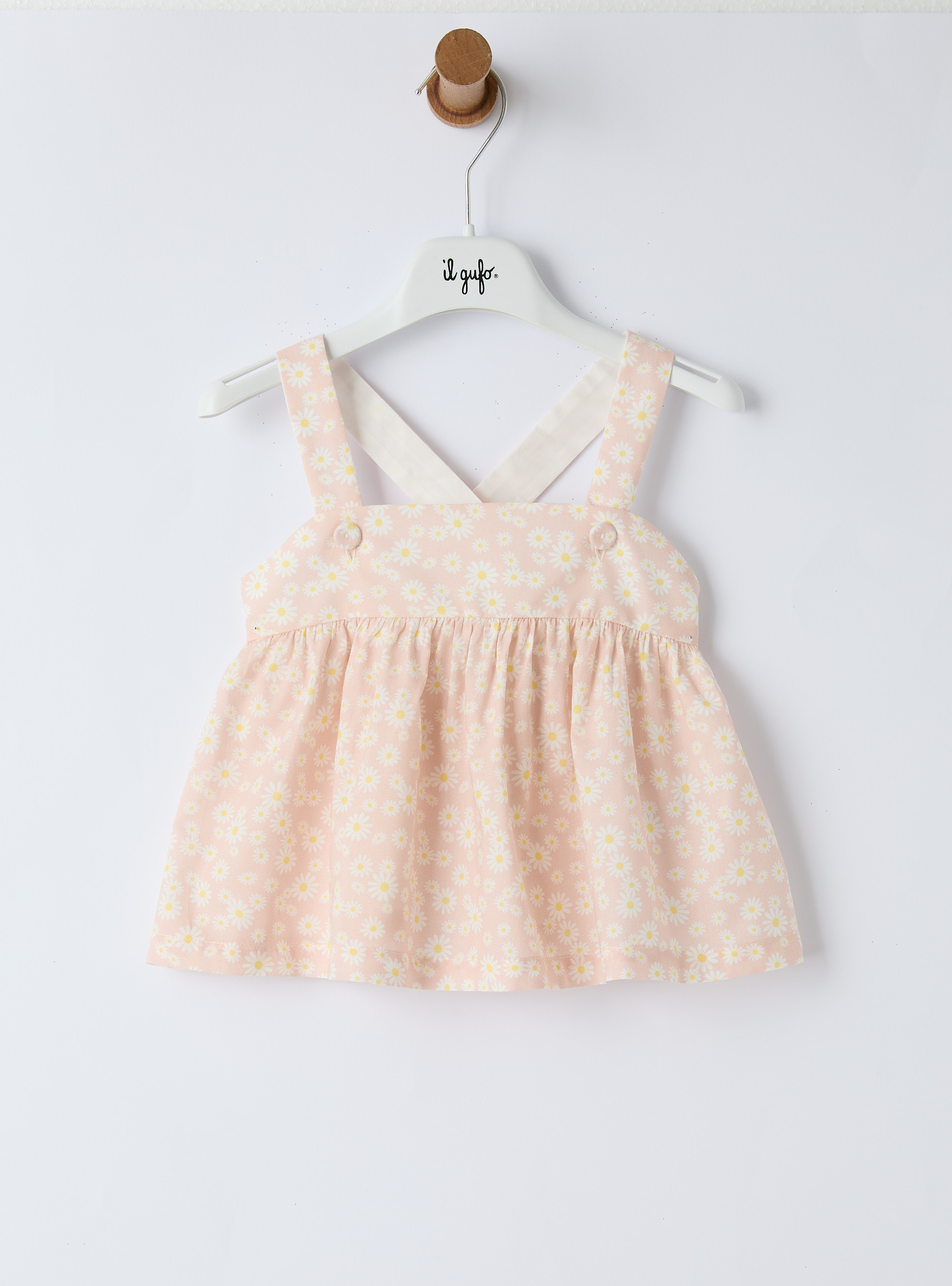 Top in cotone stampa floreale - Camicie - Il Gufo