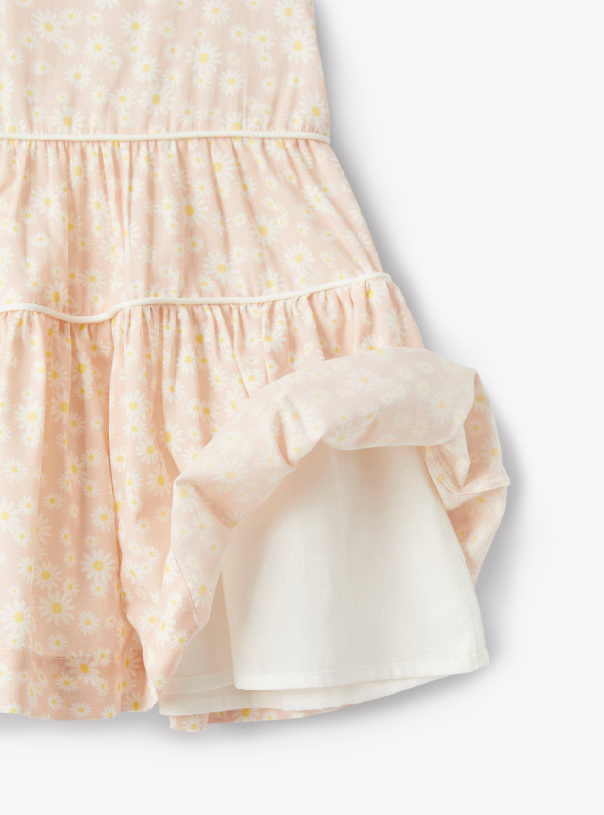 Ärmelloses Kleid mit Blumenmuster - Rose | Il Gufo