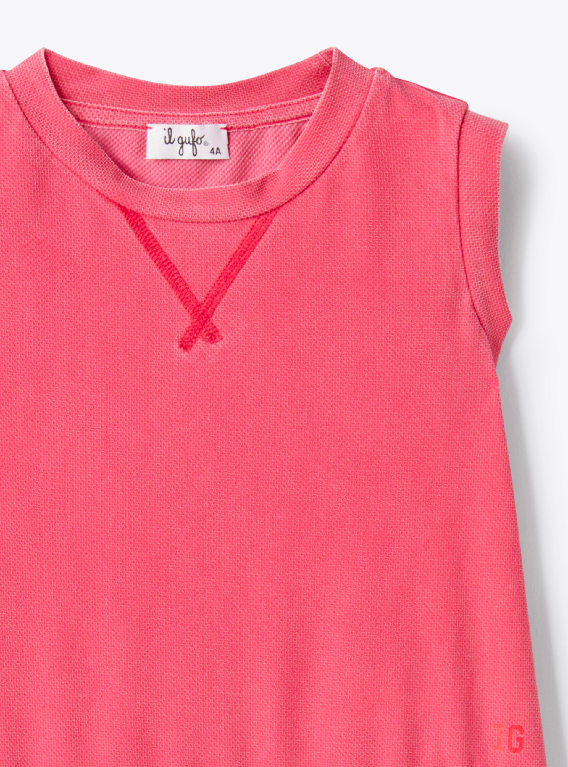 Delavé Sensitive® Fabrics dress - Fuchsia | Il Gufo