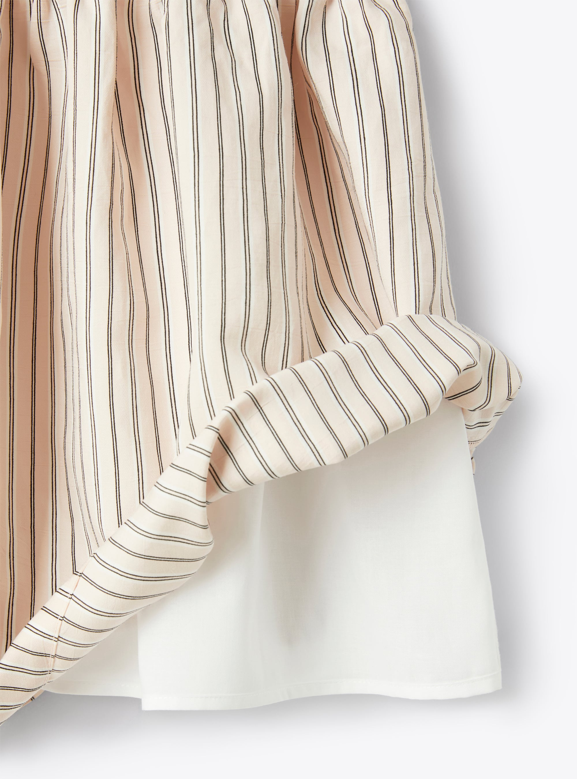 Viscose dress with ruffles - Pink | Il Gufo