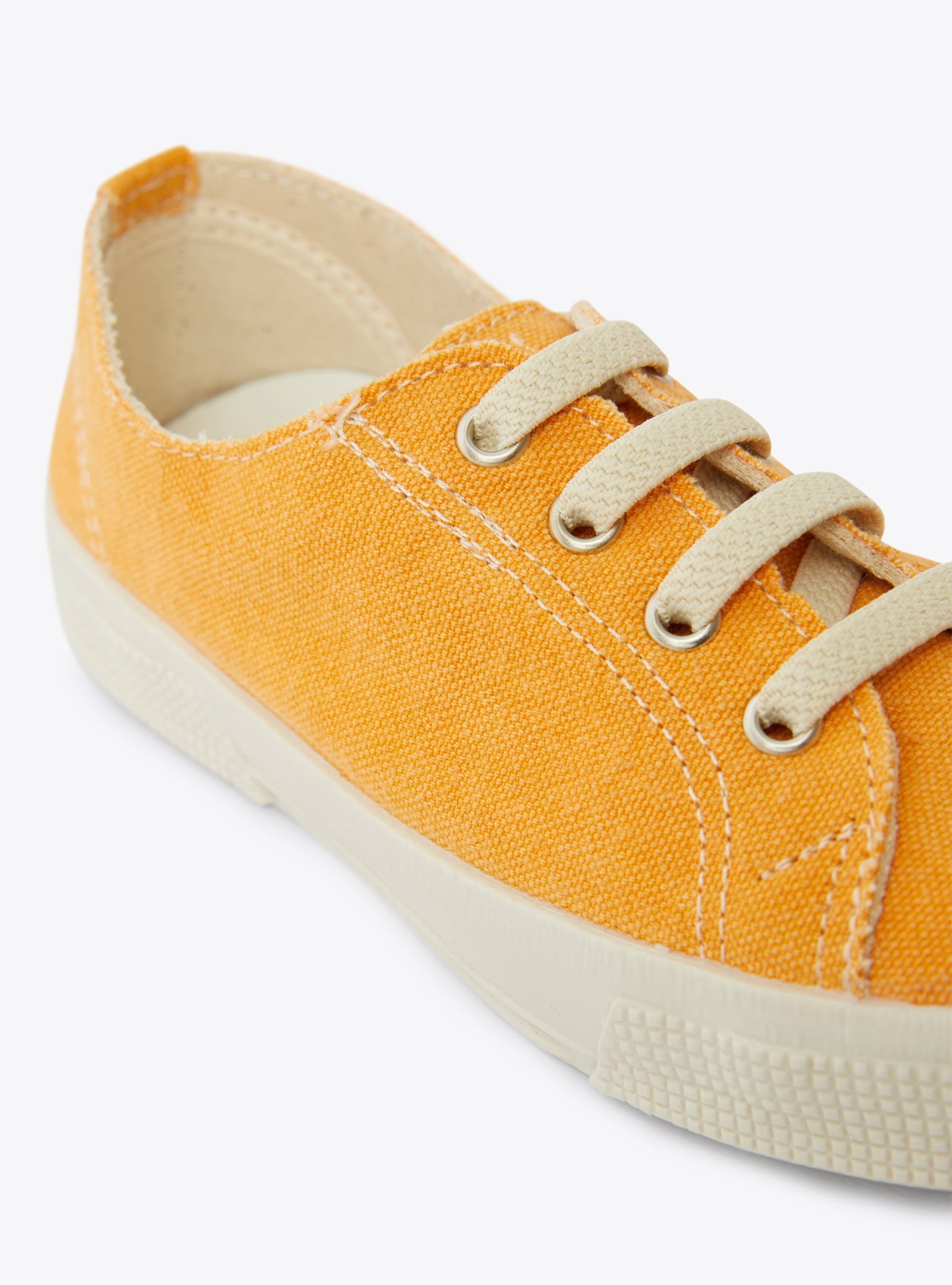 Canvas sneakers - Orange | Il Gufo