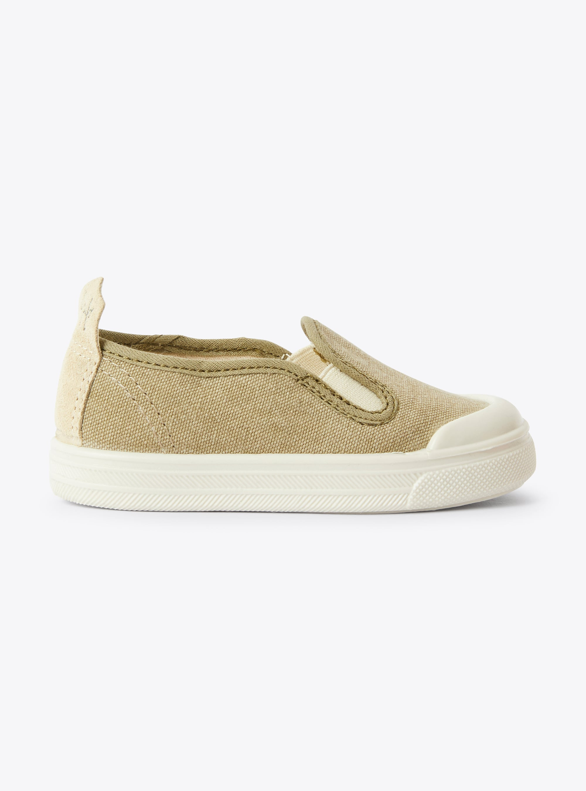 Baskets slip-on en toile - Vert | Il Gufo
