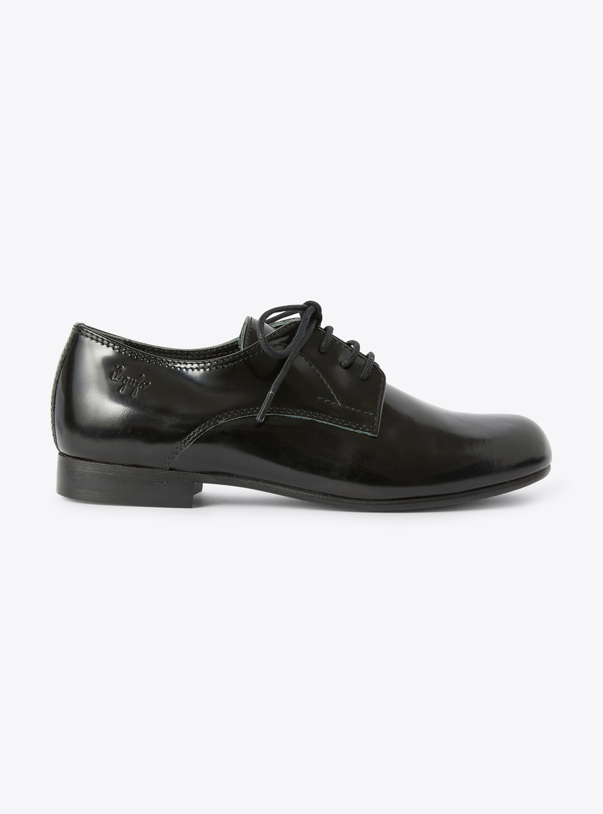 Stringata in pelle lucida - Scarpe - Il Gufo