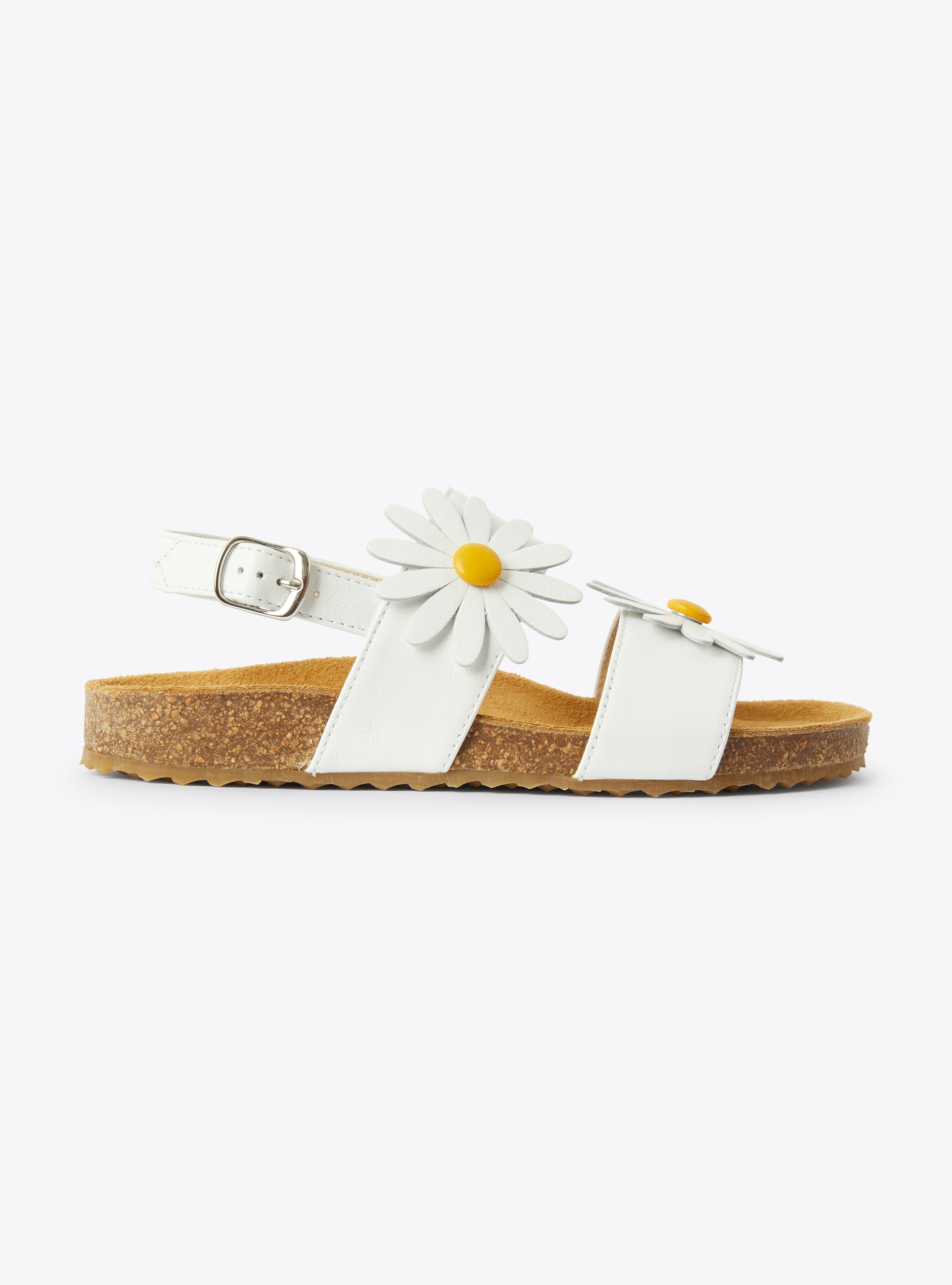 Sandalo con fiori applicati - Scarpe - Il Gufo