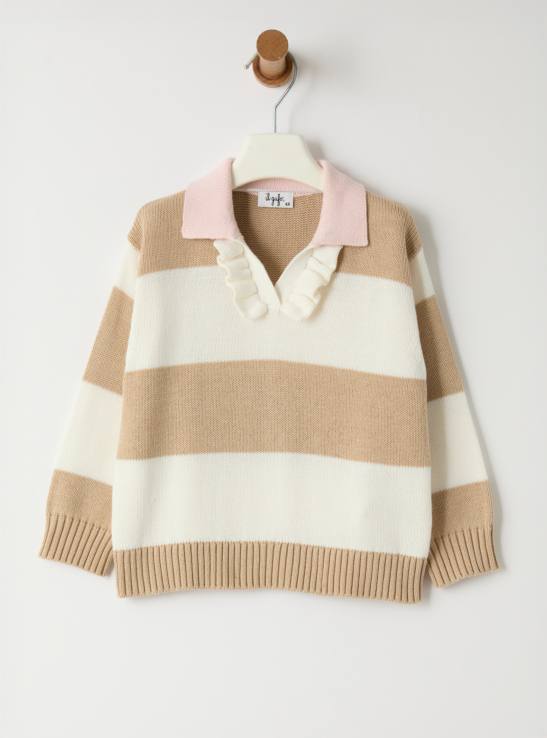 Maglia in cotone a righe - Maglie - Il Gufo