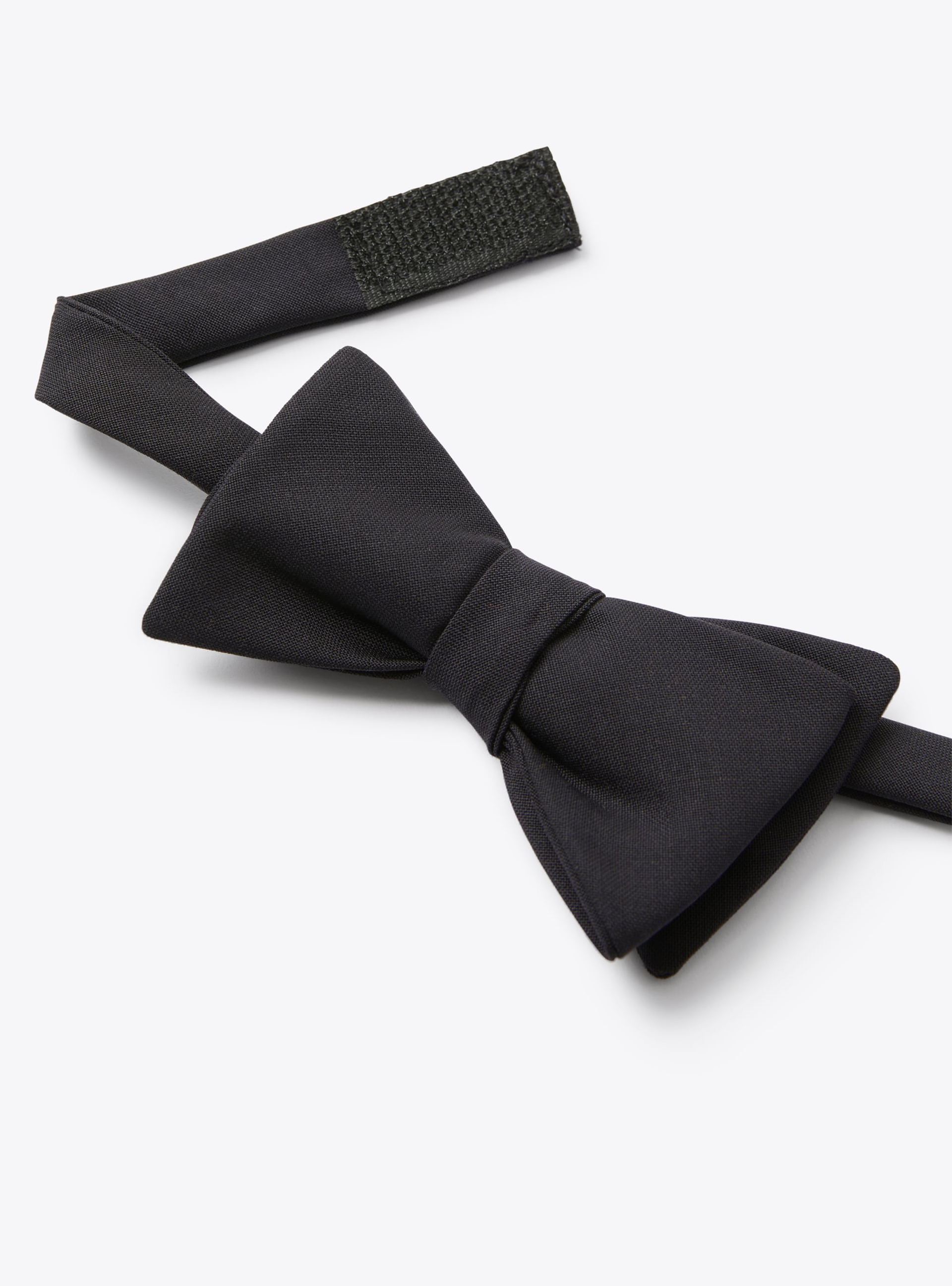 Bow tie in blue Tasmanian wool - Blue | Il Gufo