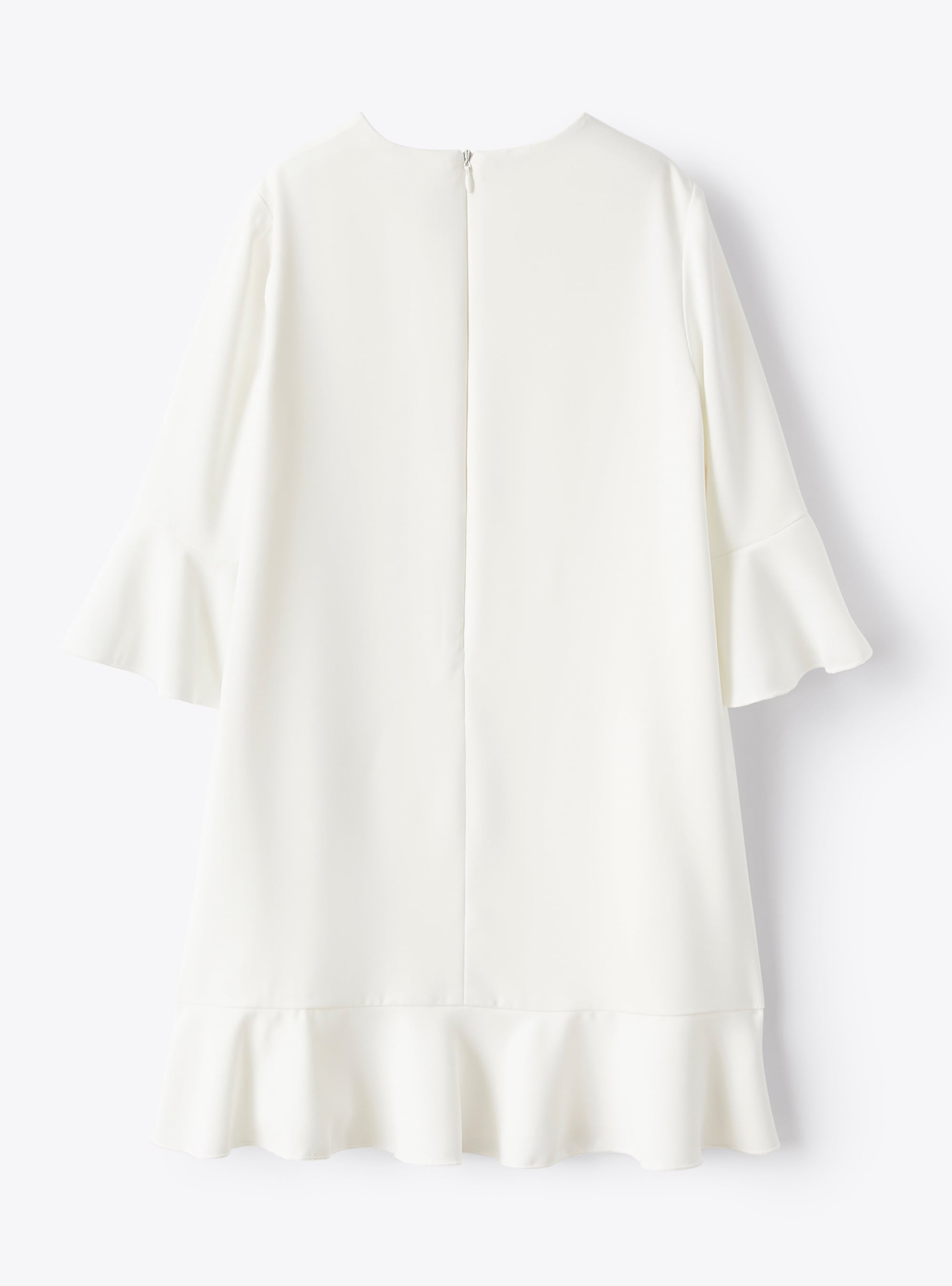 Dress in white cady - White | Il Gufo