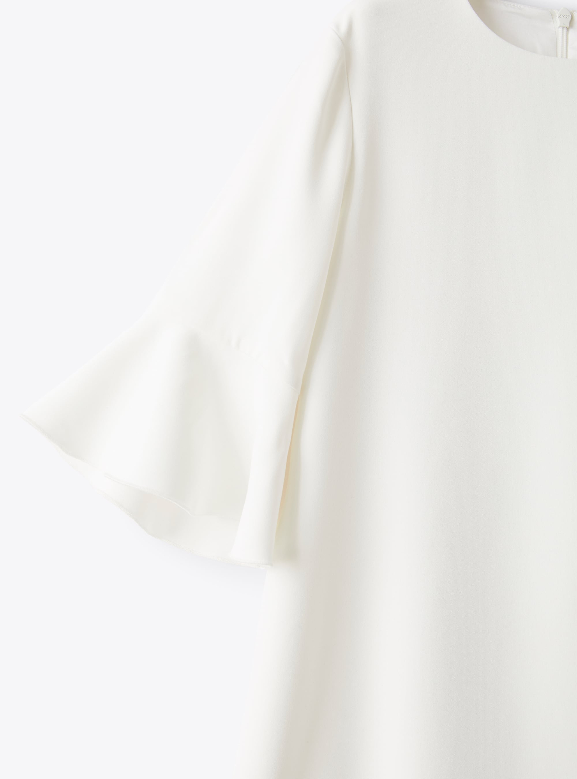 Dress in white cady - White | Il Gufo