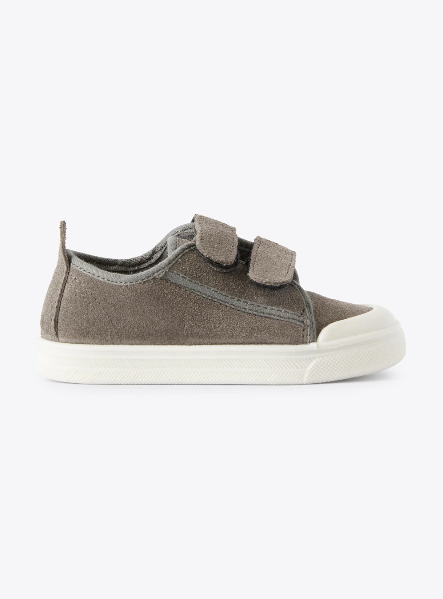 Suede sneakers - Grey | Il Gufo